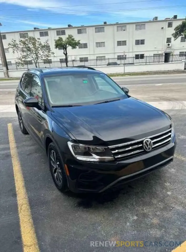 1 Photograph of a damaged car 3VV1B7AX9MM105997 VOLKSWAGEN TIGUAN 2021