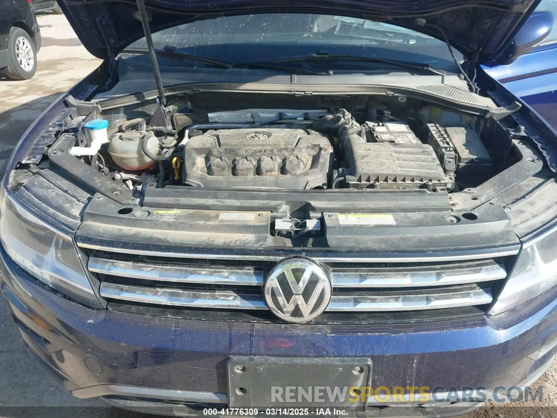 10 Photograph of a damaged car 3VV1B7AXXMM012292 VOLKSWAGEN TIGUAN 2021