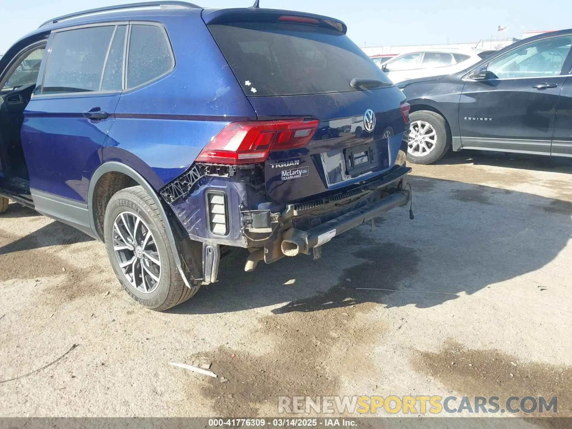 6 Photograph of a damaged car 3VV1B7AXXMM012292 VOLKSWAGEN TIGUAN 2021