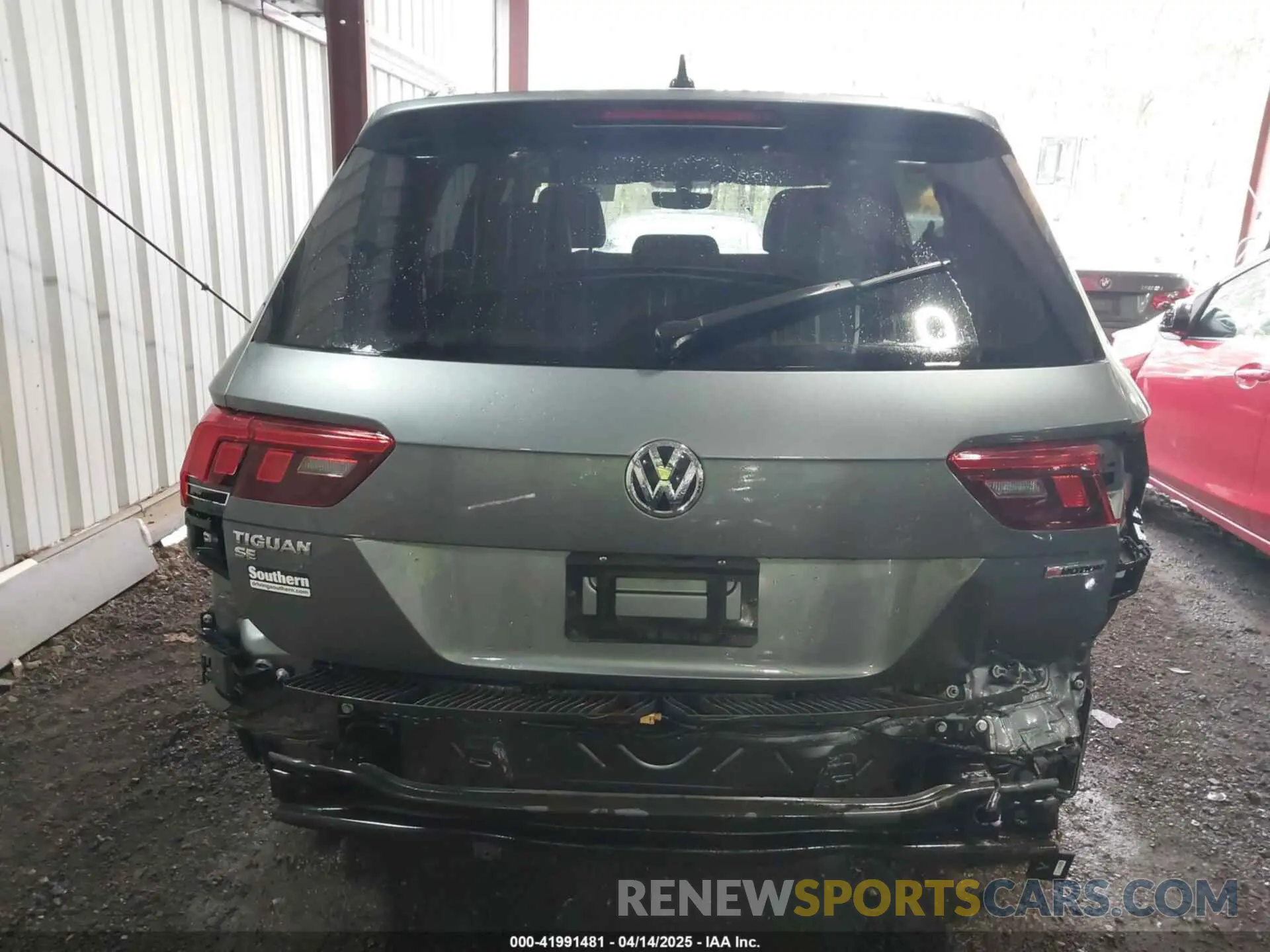 6 Photograph of a damaged car 3VV2B7AX0MM039117 VOLKSWAGEN TIGUAN 2021