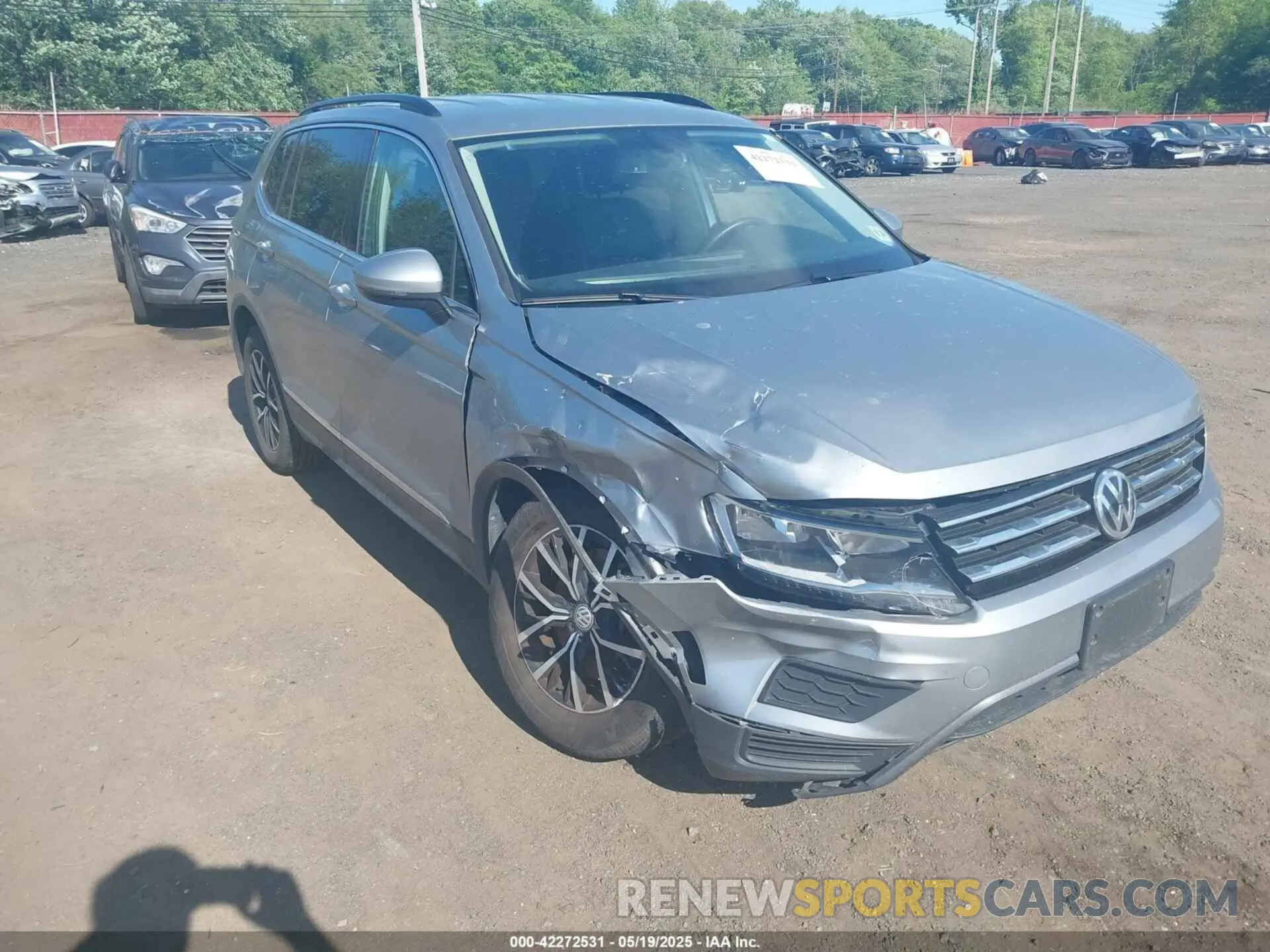 6 Photograph of a damaged car 3VV2B7AX1MM142823 VOLKSWAGEN TIGUAN 2021