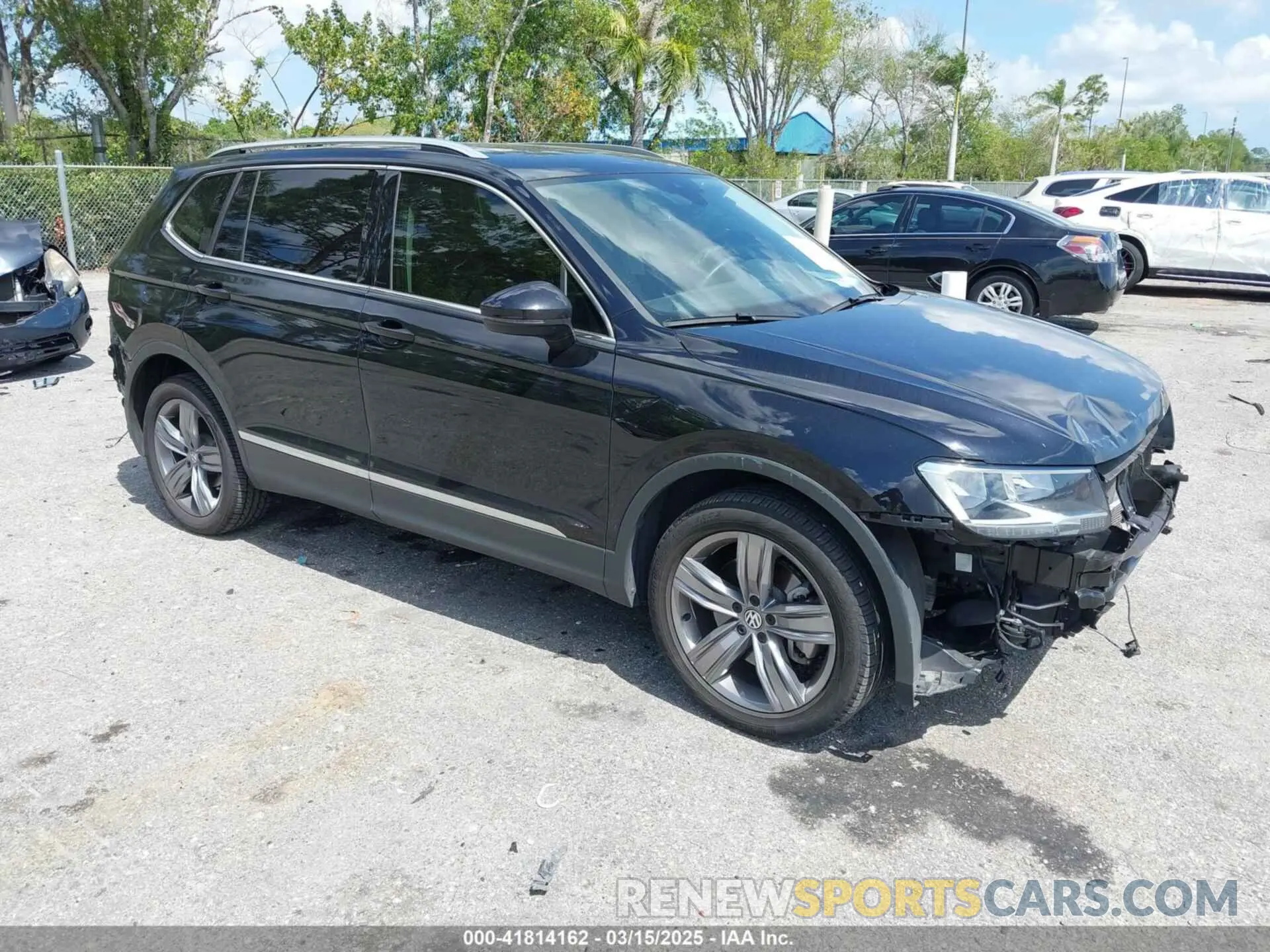1 Photograph of a damaged car 3VV2B7AX1MM150534 VOLKSWAGEN TIGUAN 2021