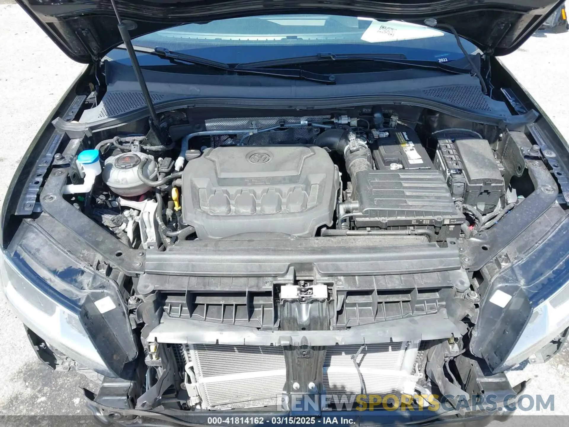 10 Photograph of a damaged car 3VV2B7AX1MM150534 VOLKSWAGEN TIGUAN 2021