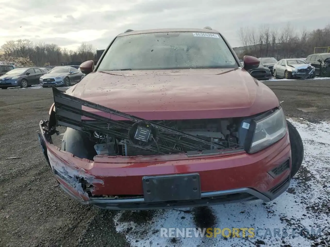 5 Photograph of a damaged car 3VV2B7AX3MM068224 VOLKSWAGEN TIGUAN 2021