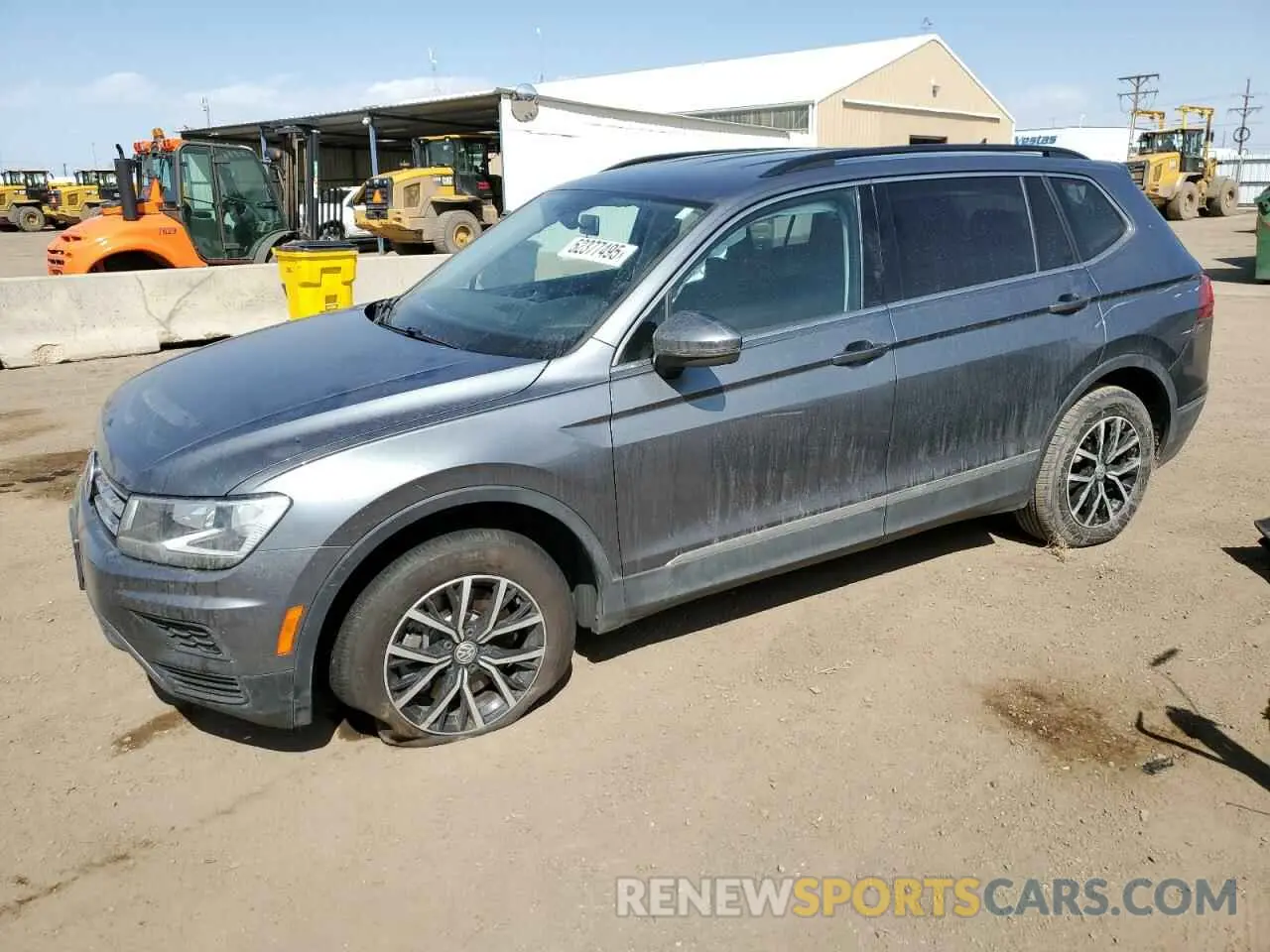 1 Photograph of a damaged car 3VV2B7AX3MM092118 VOLKSWAGEN TIGUAN 2021