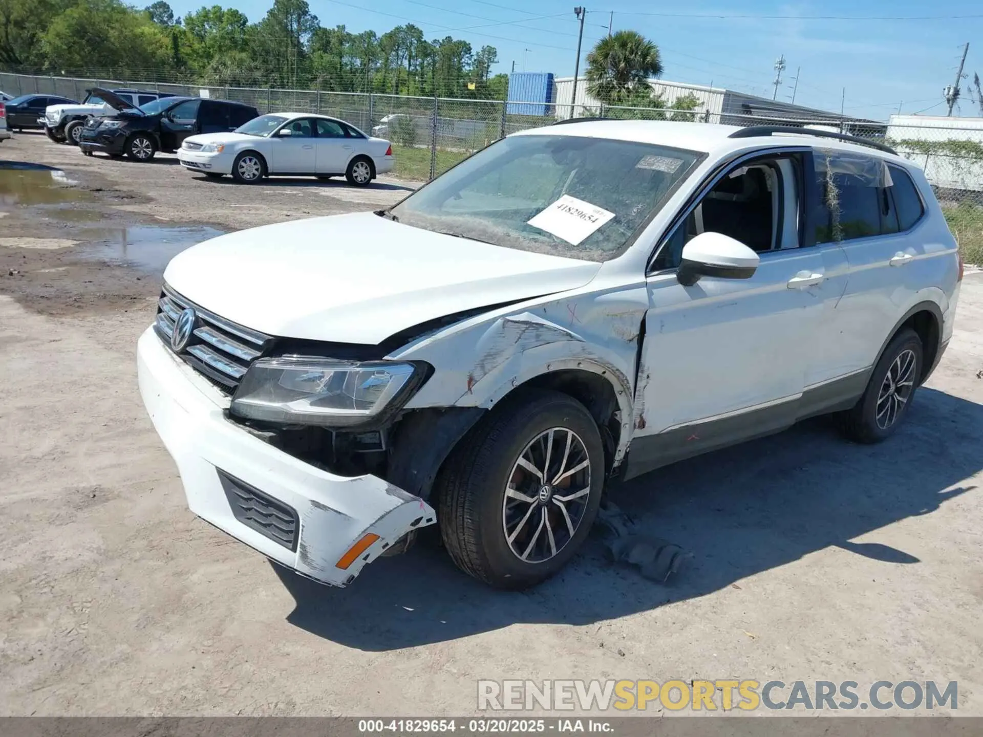 6 Photograph of a damaged car 3VV2B7AX4MM031490 VOLKSWAGEN TIGUAN 2021