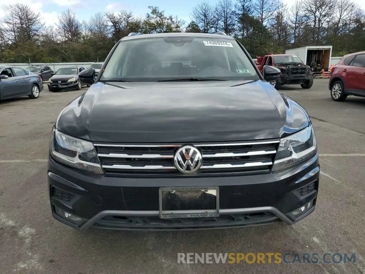 5 Photograph of a damaged car 3VV2B7AX5MM083355 VOLKSWAGEN TIGUAN 2021