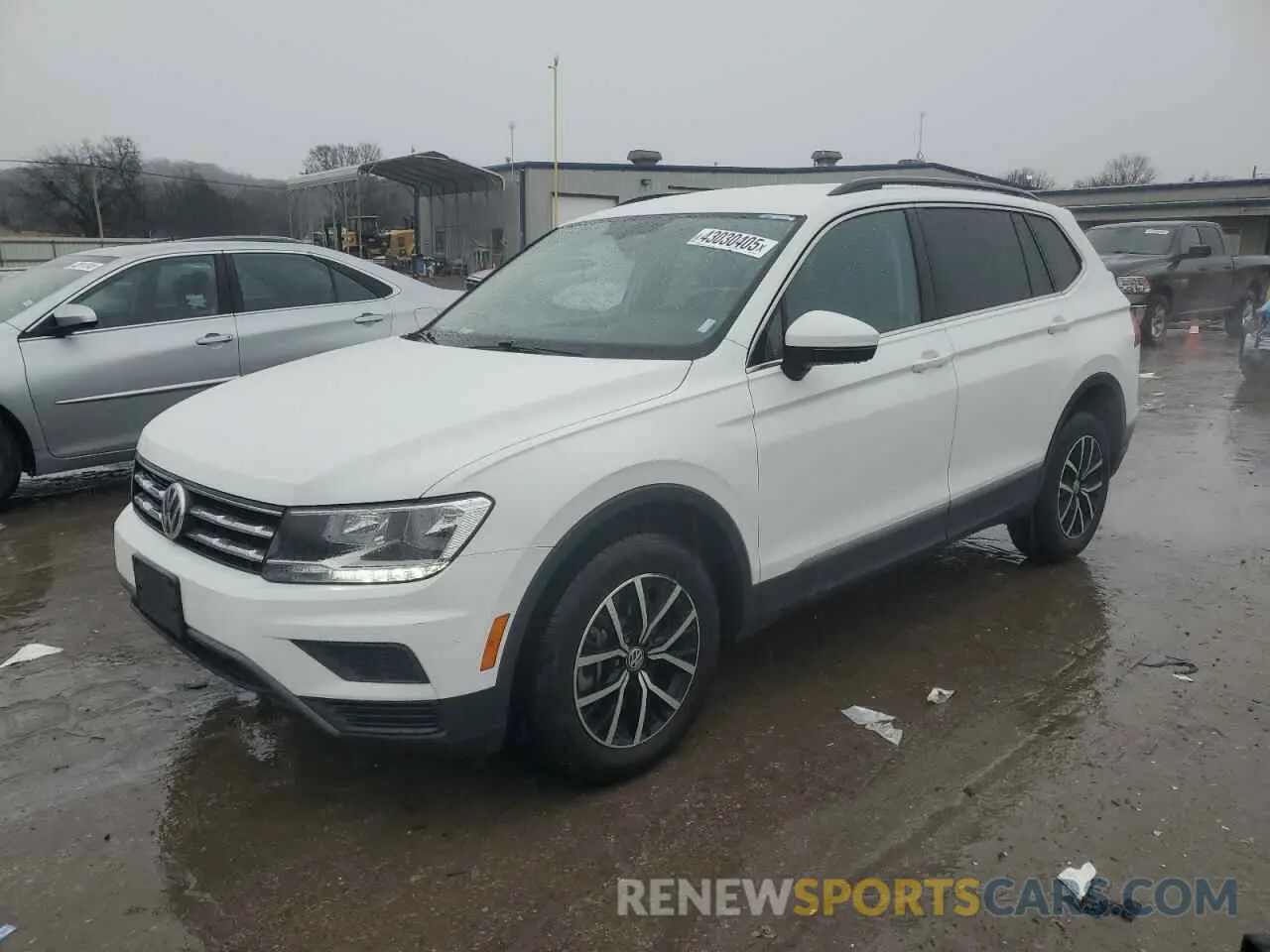 1 Photograph of a damaged car 3VV2B7AX6MM071473 VOLKSWAGEN TIGUAN 2021