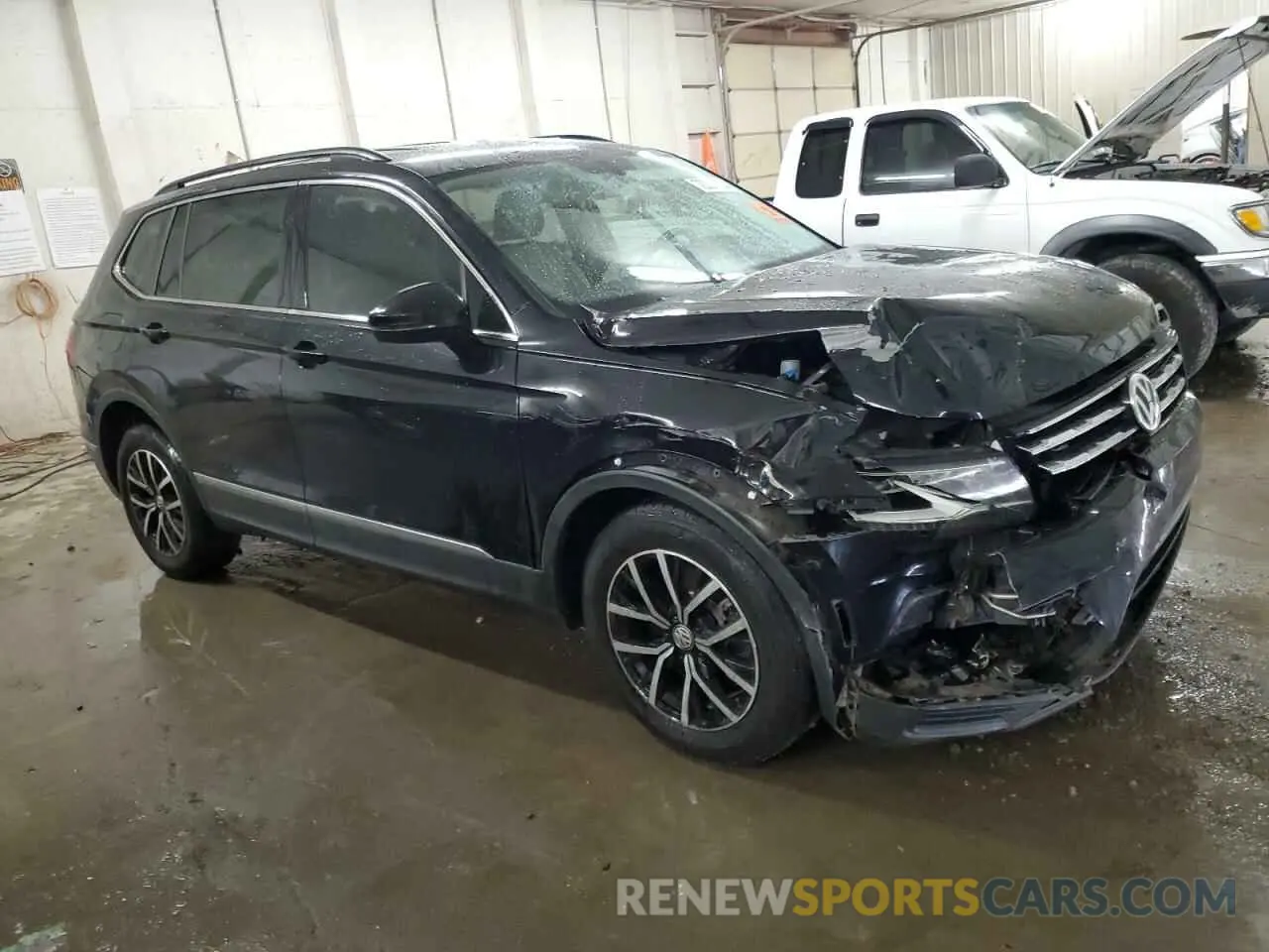 4 Фотография поврежденного автомобиля 3VV2B7AX9MM066042 VOLKSWAGEN TIGUAN 2021