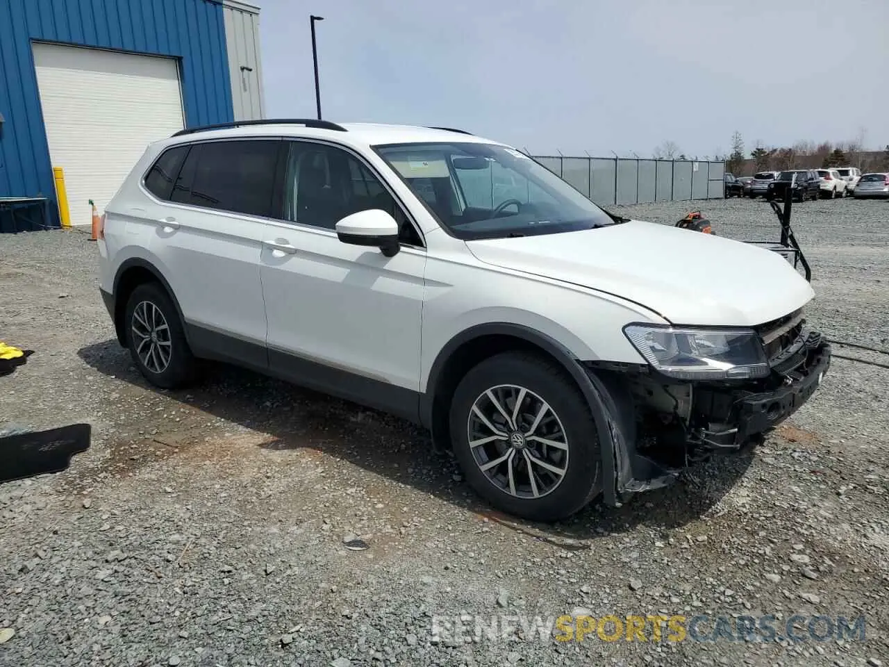 4 Photograph of a damaged car 3VV2B7AX9MM084945 VOLKSWAGEN TIGUAN 2021