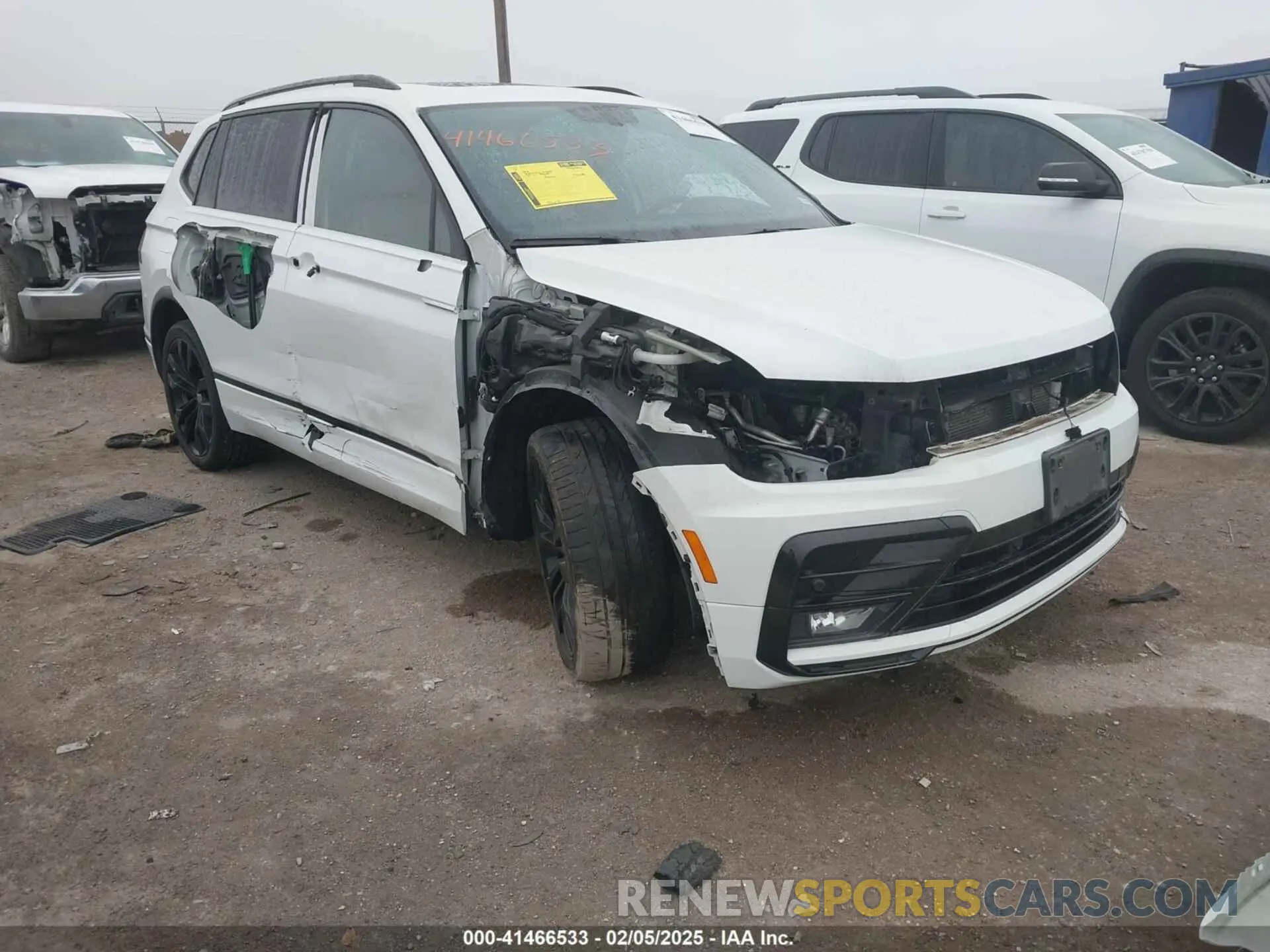 1 Photograph of a damaged car 3VV2B7AXXMM062209 VOLKSWAGEN TIGUAN 2021