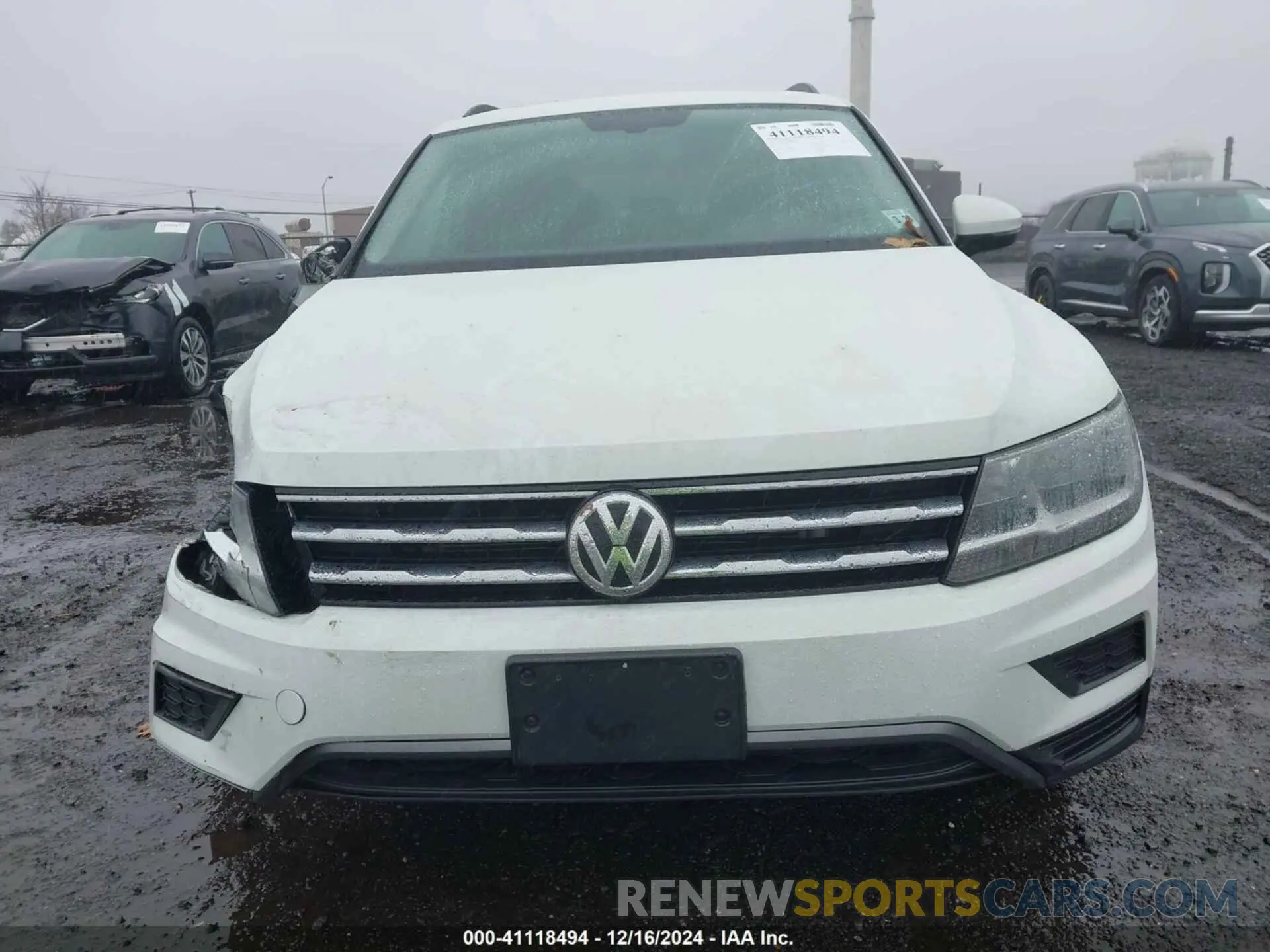 12 Фотография поврежденного автомобиля 3VV2B7AXXMM084436 VOLKSWAGEN TIGUAN 2021
