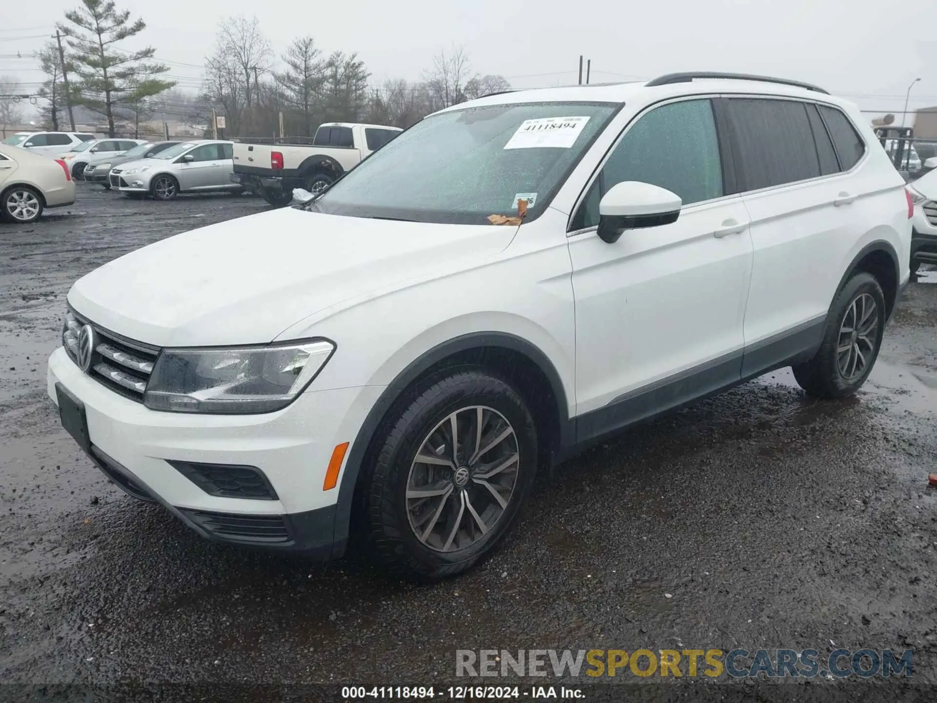 2 Фотография поврежденного автомобиля 3VV2B7AXXMM084436 VOLKSWAGEN TIGUAN 2021