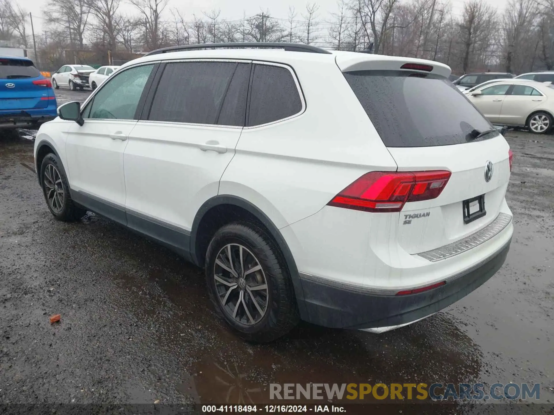 3 Фотография поврежденного автомобиля 3VV2B7AXXMM084436 VOLKSWAGEN TIGUAN 2021