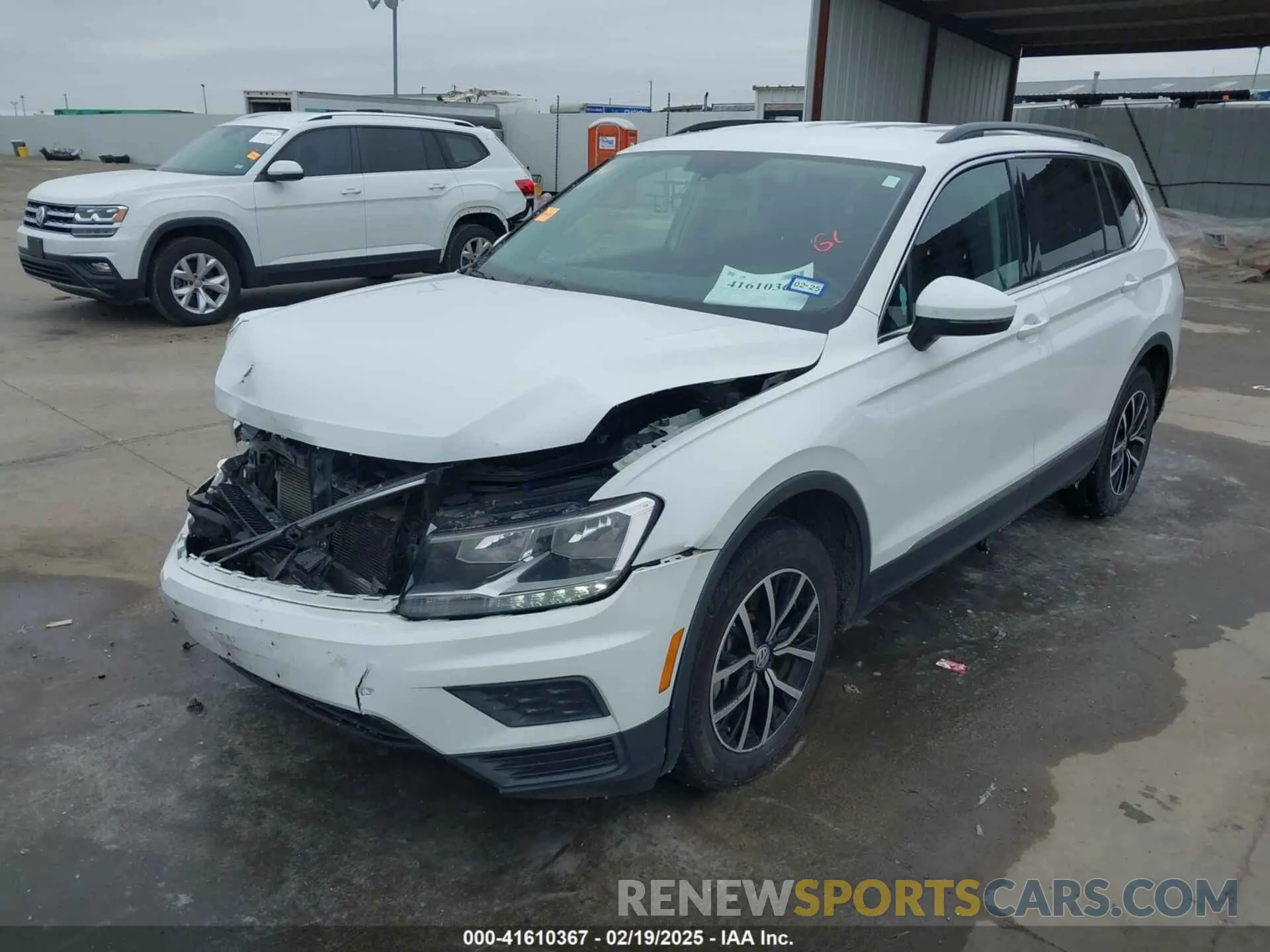 2 Фотография поврежденного автомобиля 3VV3B7AX0MM008938 VOLKSWAGEN TIGUAN 2021