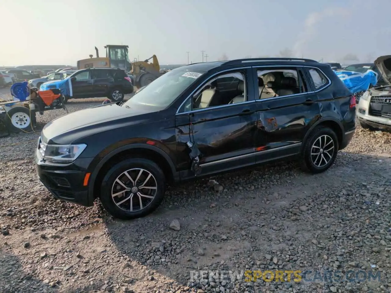 1 Photograph of a damaged car 3VV3B7AX0MM102771 VOLKSWAGEN TIGUAN 2021