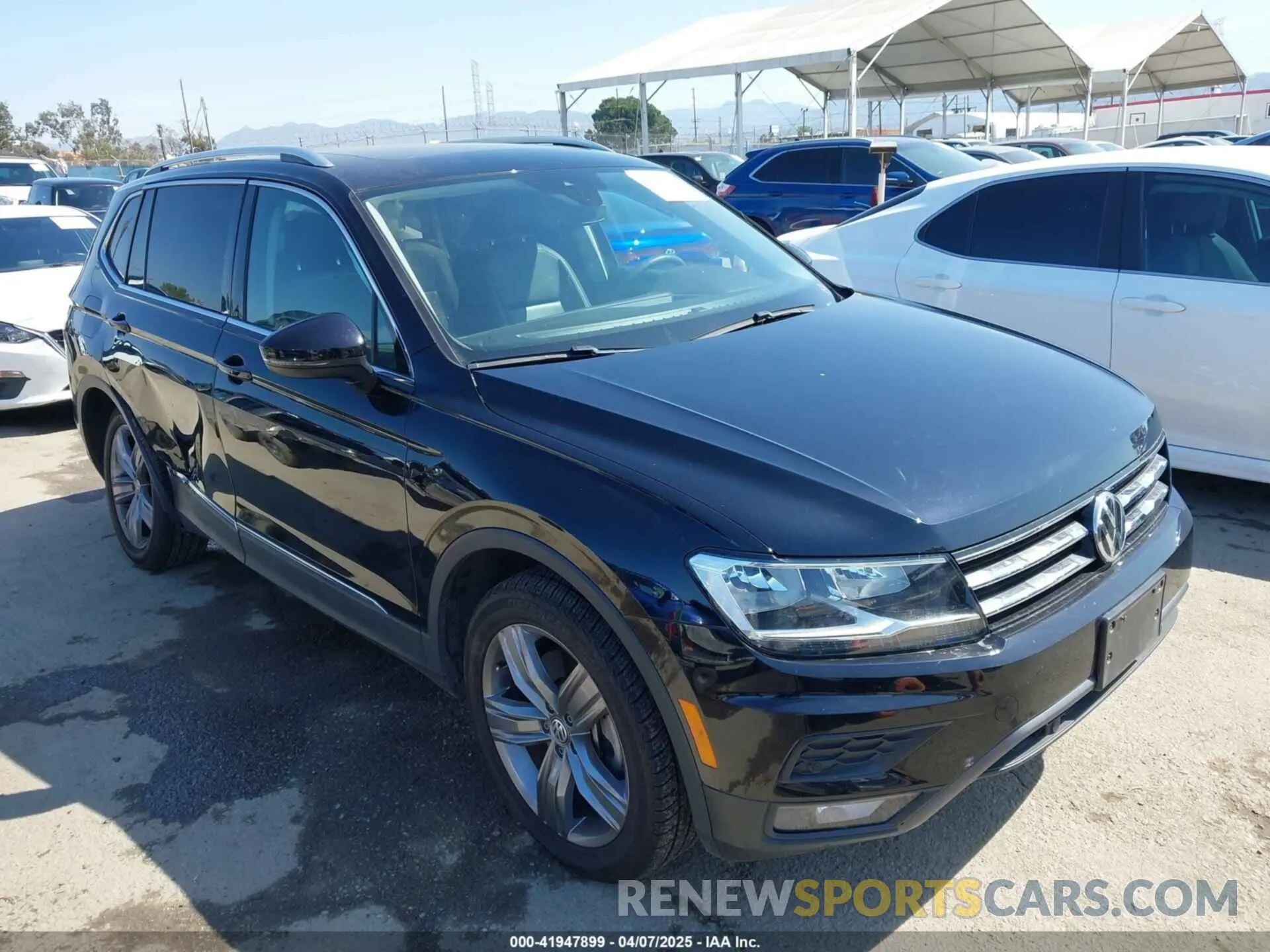 1 Photograph of a damaged car 3VV3B7AX1MM045478 VOLKSWAGEN TIGUAN 2021