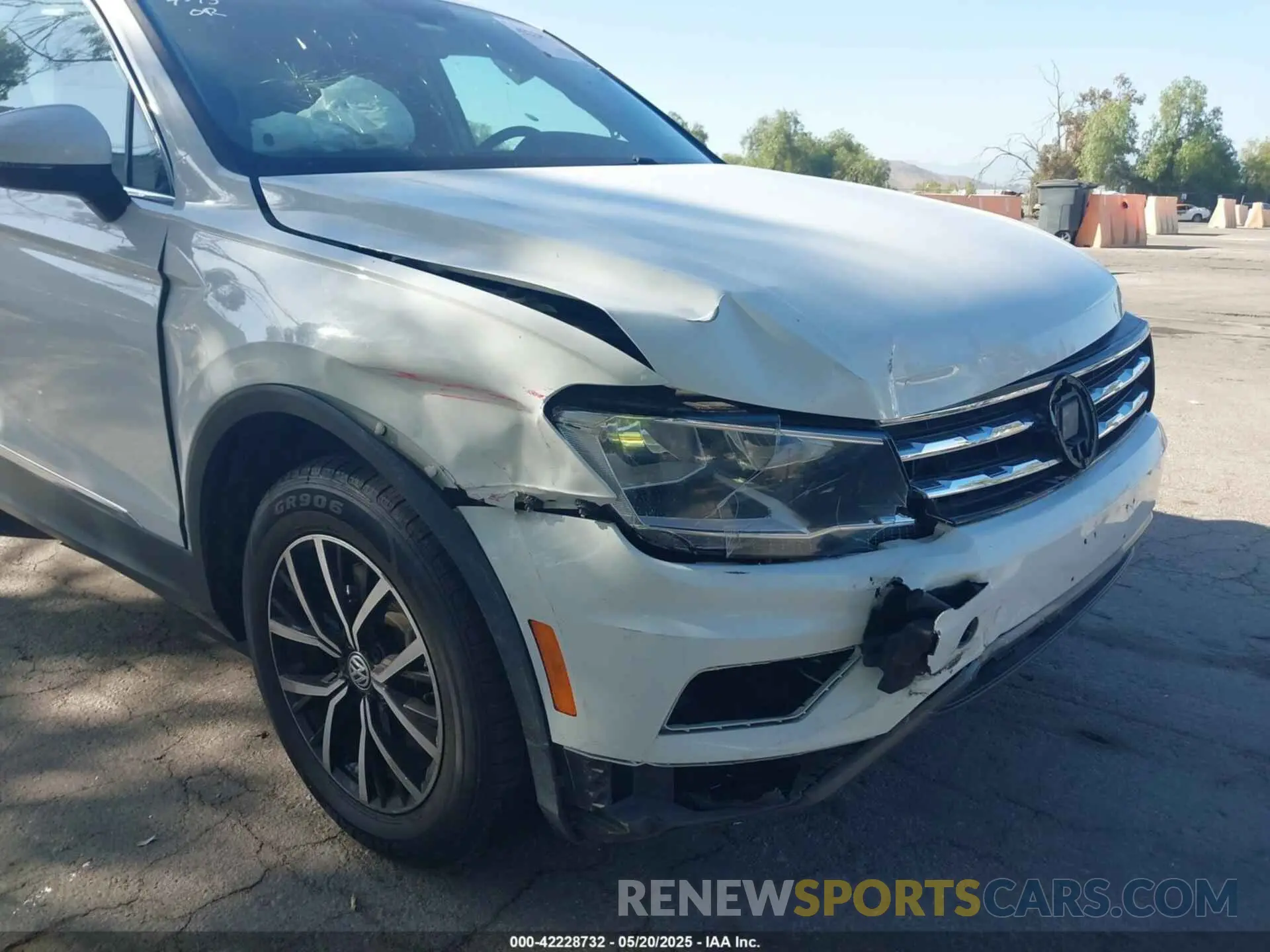 6 Фотография поврежденного автомобиля 3VV3B7AX3MM038340 VOLKSWAGEN TIGUAN 2021