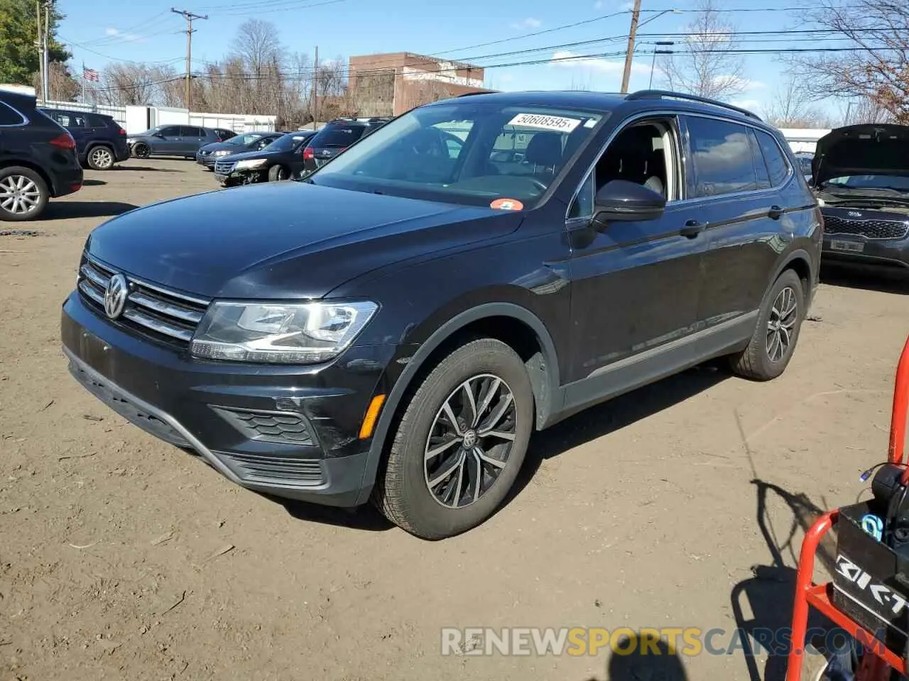 1 Photograph of a damaged car 3VV3B7AX3MM042775 VOLKSWAGEN TIGUAN 2021