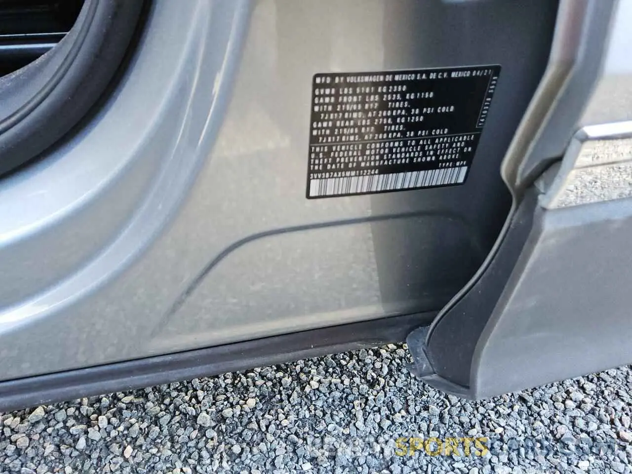 15 Фотография поврежденного автомобиля 3VV3B7AX5MM112244 VOLKSWAGEN TIGUAN 2021