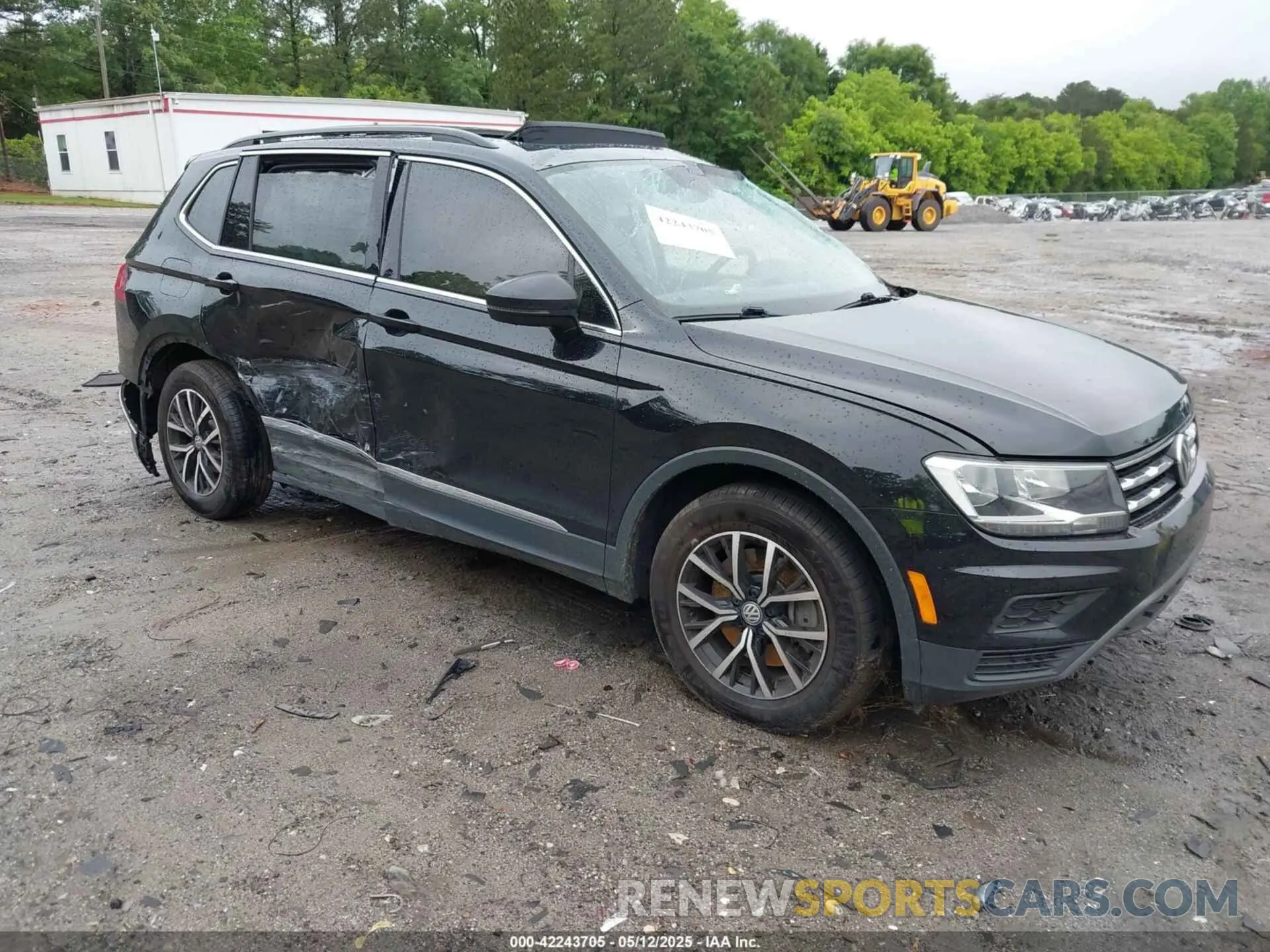 1 Photograph of a damaged car 3VV3B7AX6MM021502 VOLKSWAGEN TIGUAN 2021