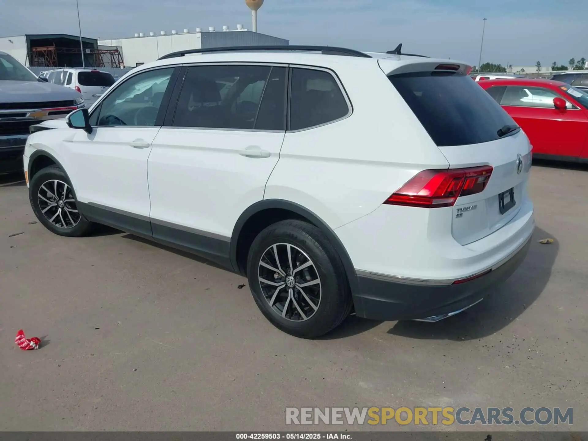 3 Фотография поврежденного автомобиля 3VV3B7AX7MM065332 VOLKSWAGEN TIGUAN 2021