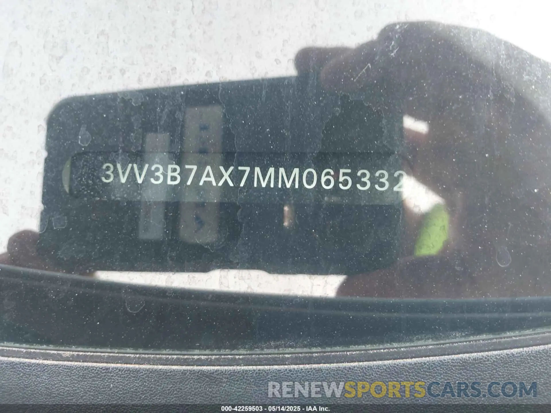 9 Фотография поврежденного автомобиля 3VV3B7AX7MM065332 VOLKSWAGEN TIGUAN 2021