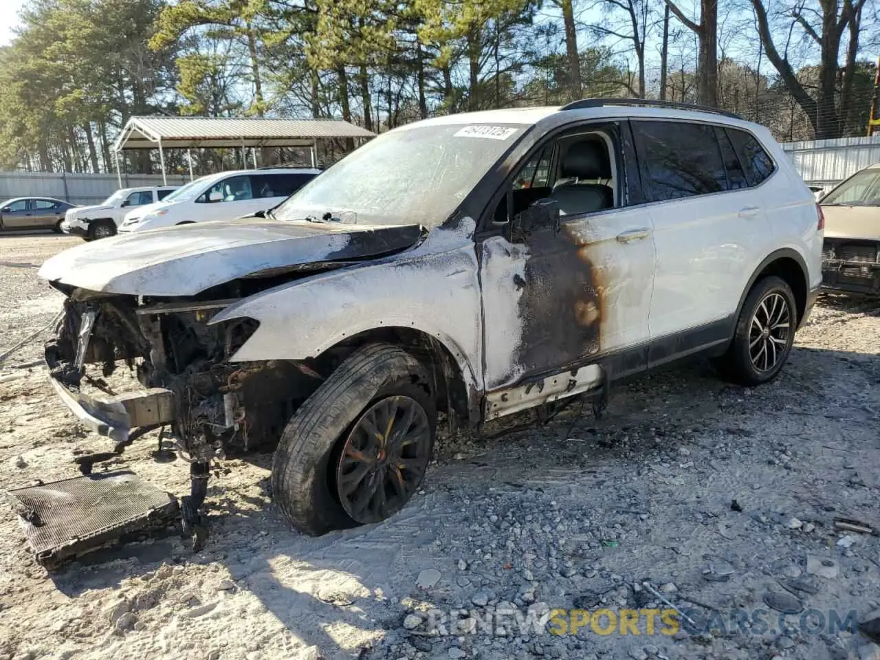1 Фотография поврежденного автомобиля 3VV3B7AX8MM051312 VOLKSWAGEN TIGUAN 2021