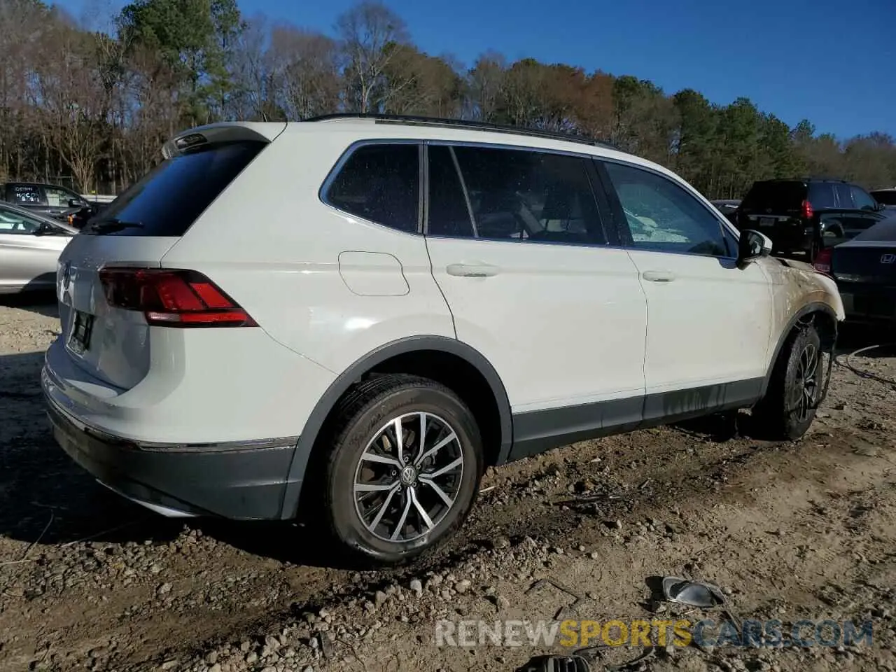 3 Фотография поврежденного автомобиля 3VV3B7AX8MM051312 VOLKSWAGEN TIGUAN 2021