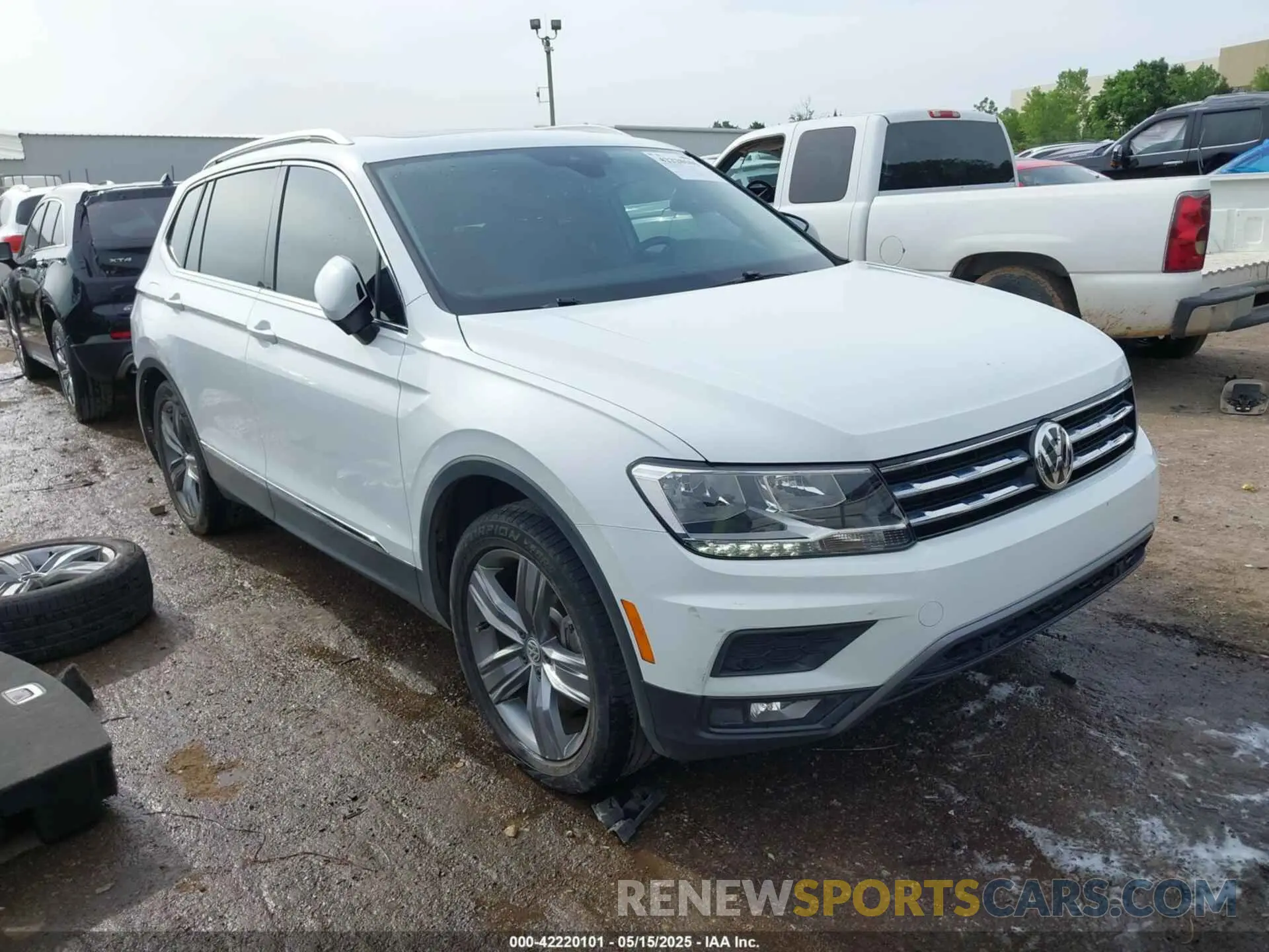 1 Photograph of a damaged car 3VV3B7AXXMM008588 VOLKSWAGEN TIGUAN 2021