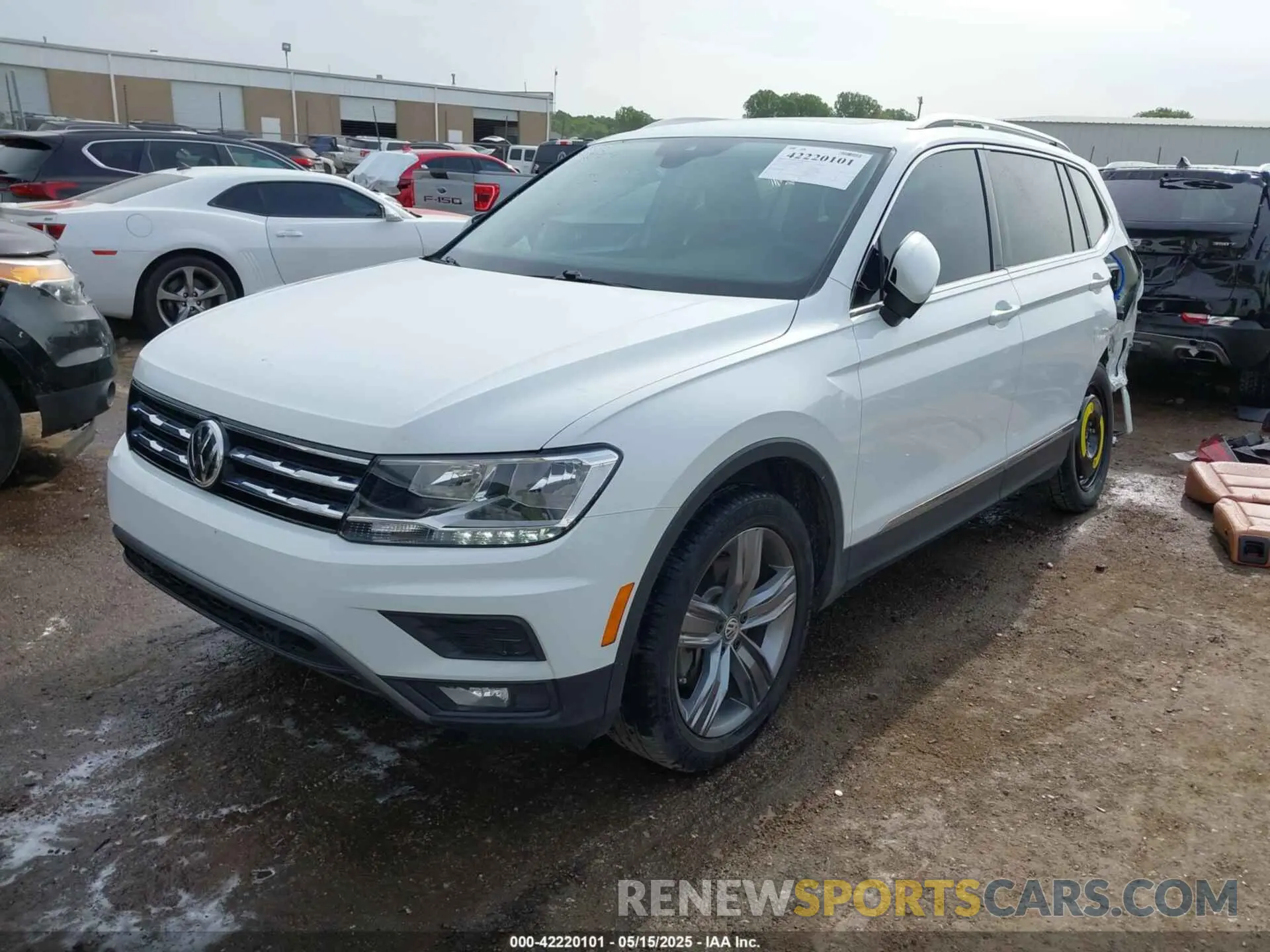 2 Photograph of a damaged car 3VV3B7AXXMM008588 VOLKSWAGEN TIGUAN 2021