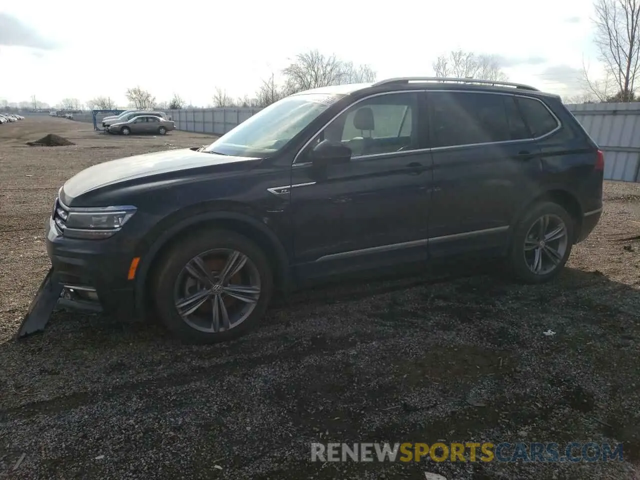 1 Photograph of a damaged car 3VV4B7AX4MM135390 VOLKSWAGEN TIGUAN 2021