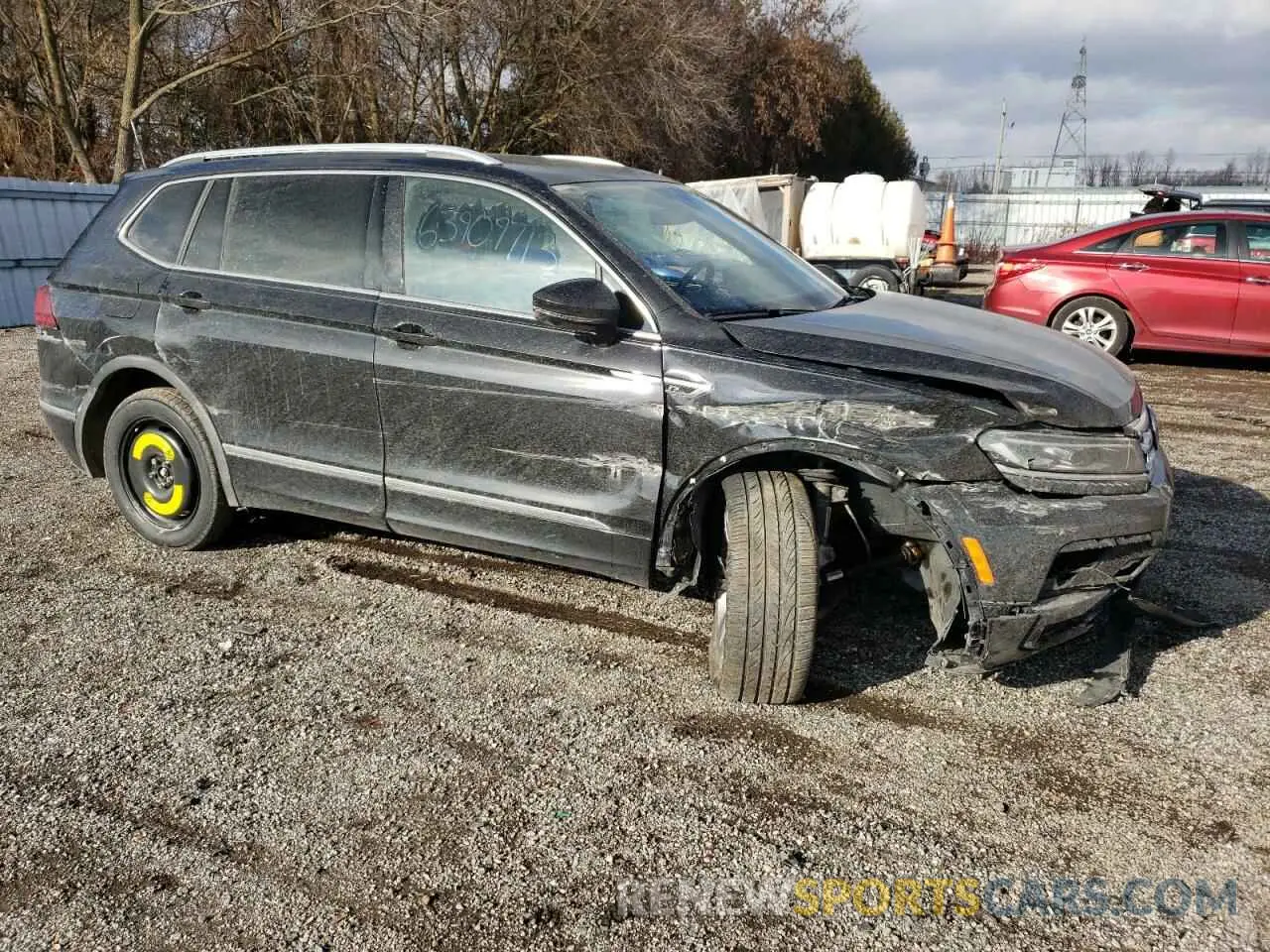 7 Photograph of a damaged car 3VV4B7AX4MM135390 VOLKSWAGEN TIGUAN 2021