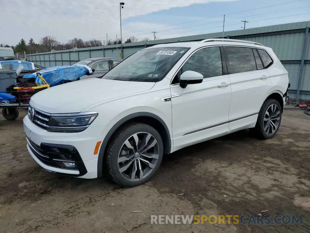 1 Photograph of a damaged car 3VV4B7AX9MM065403 VOLKSWAGEN TIGUAN 2021