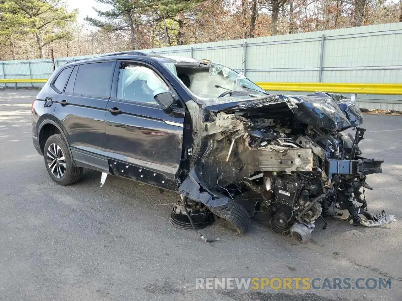 4 Фотография поврежденного автомобиля 3VV0B7AX1NM071101 VOLKSWAGEN TIGUAN 2022