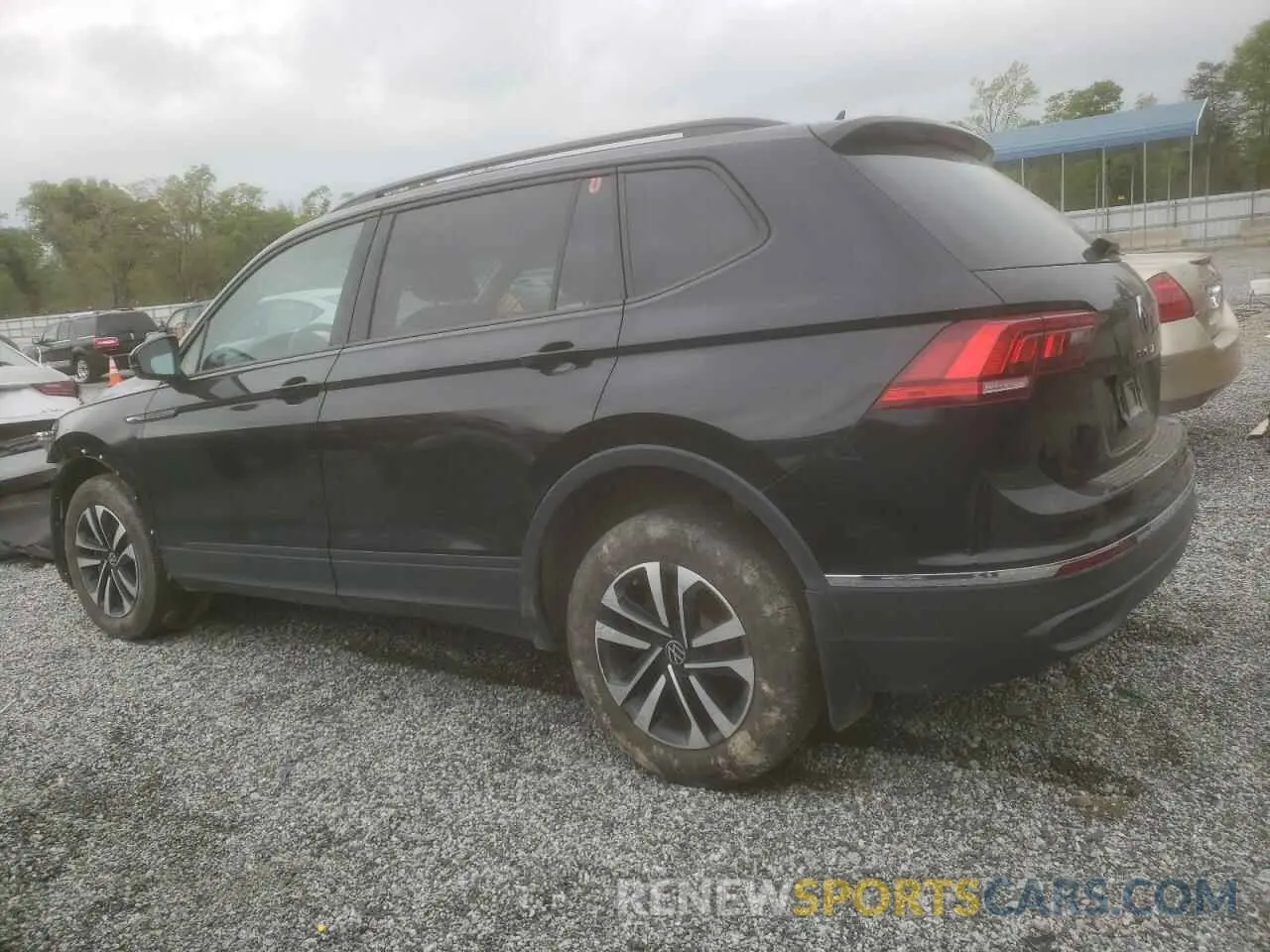 2 Фотография поврежденного автомобиля 3VV0B7AX3NM076297 VOLKSWAGEN TIGUAN 2022