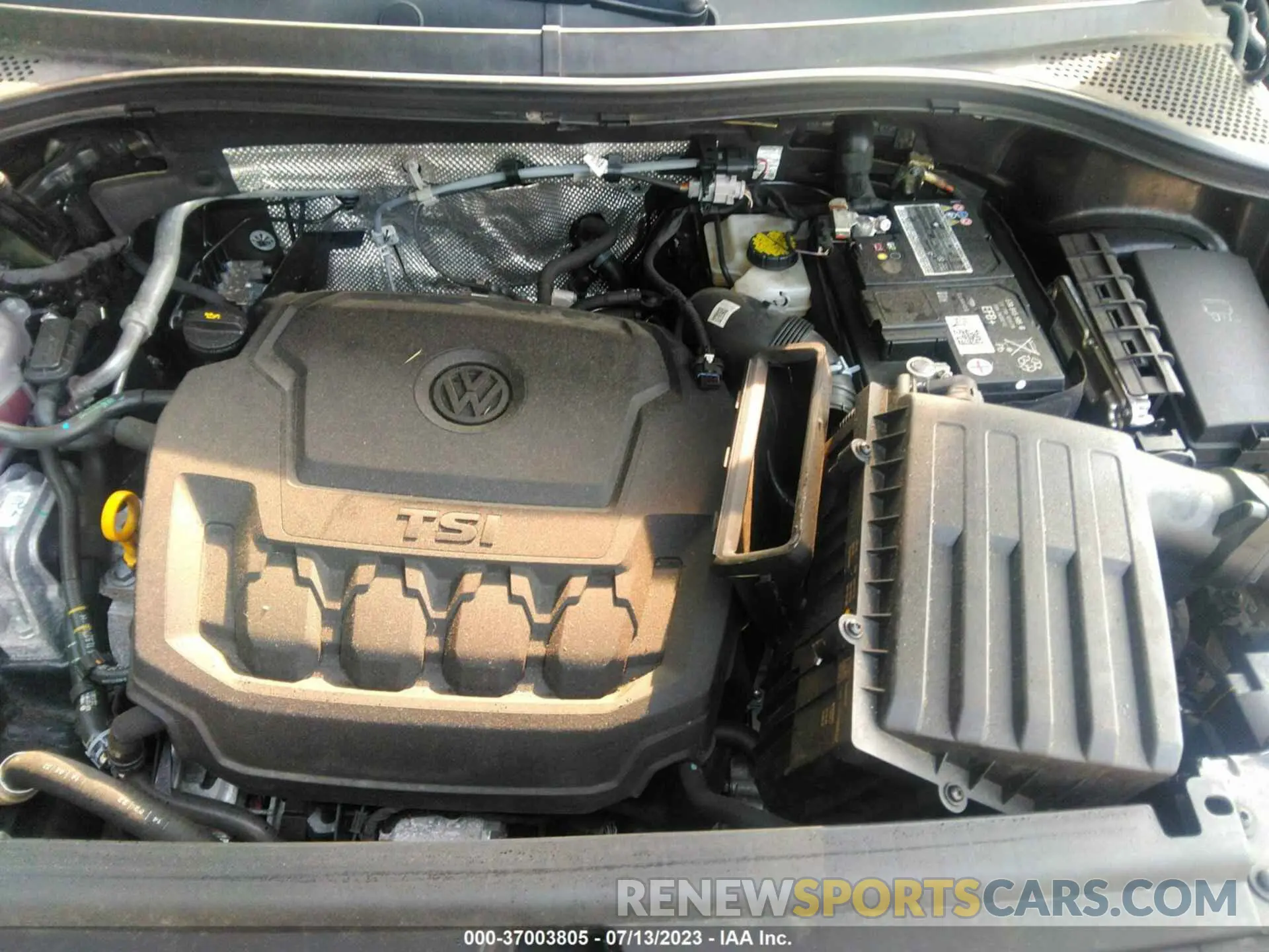 10 Фотография поврежденного автомобиля 3VV0B7AX7NM108555 VOLKSWAGEN TIGUAN 2022
