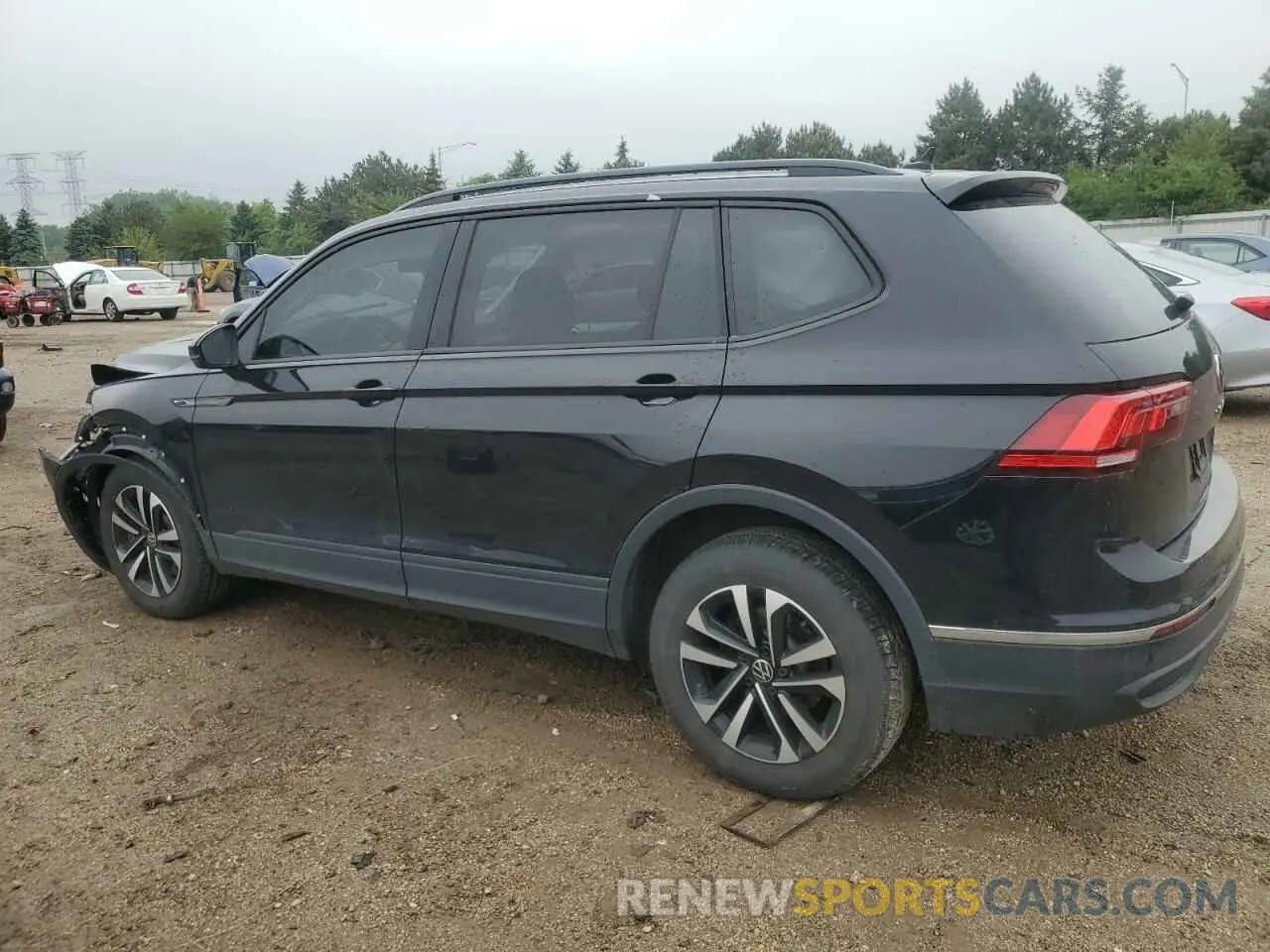 2 Фотография поврежденного автомобиля 3VV0B7AX9NM058029 VOLKSWAGEN TIGUAN 2022