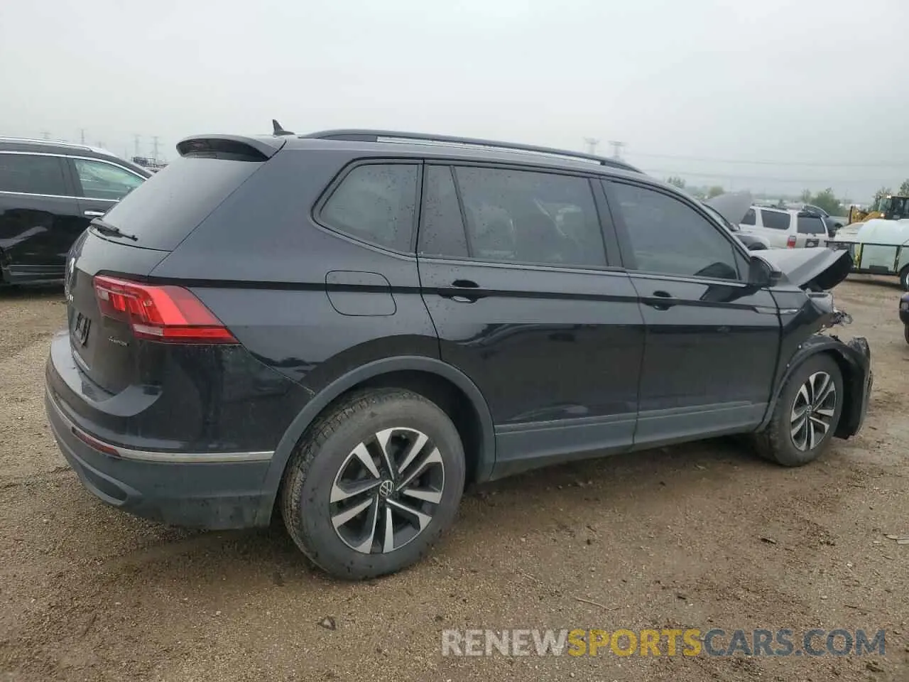3 Фотография поврежденного автомобиля 3VV0B7AX9NM058029 VOLKSWAGEN TIGUAN 2022