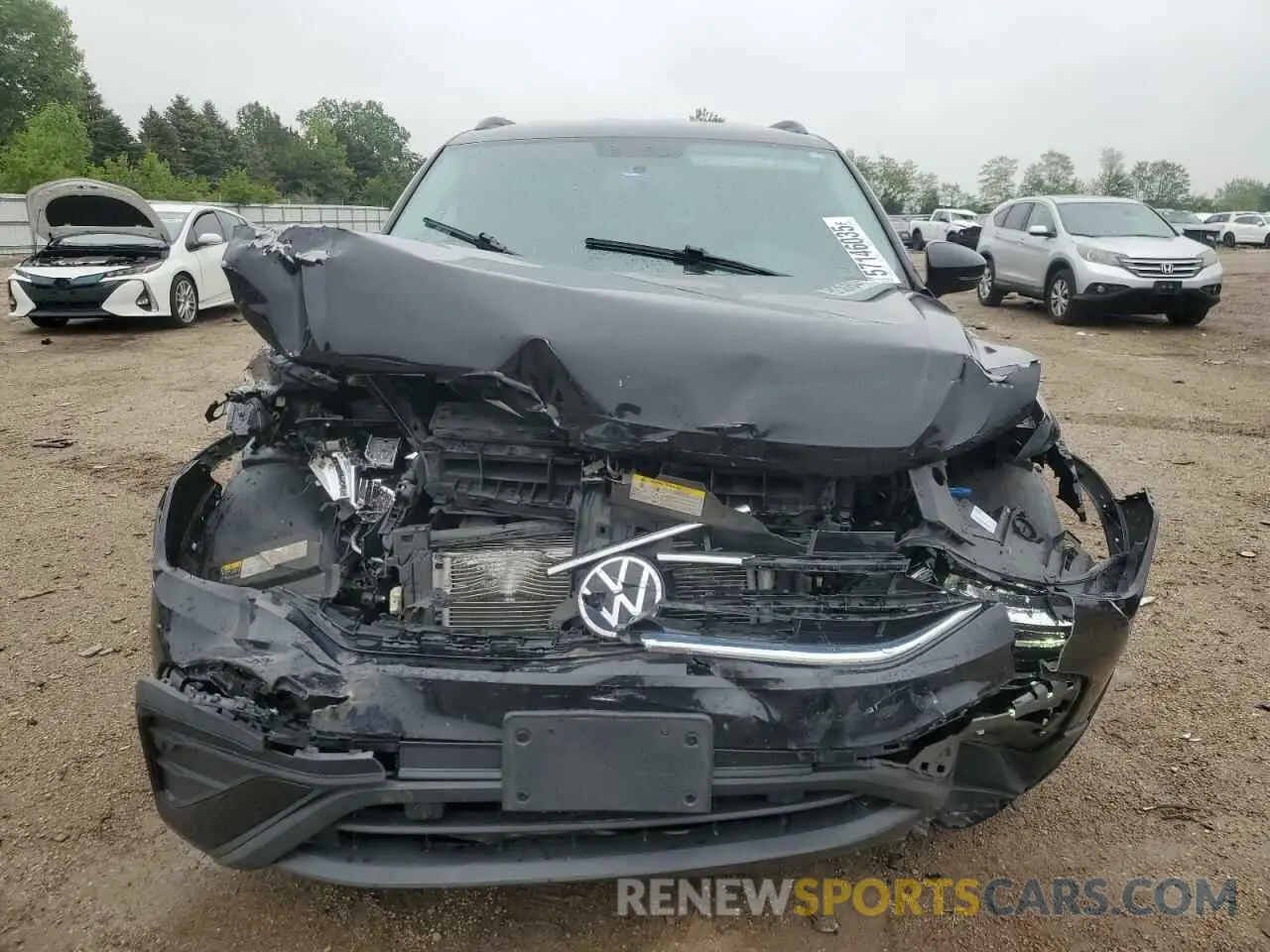 5 Фотография поврежденного автомобиля 3VV0B7AX9NM058029 VOLKSWAGEN TIGUAN 2022