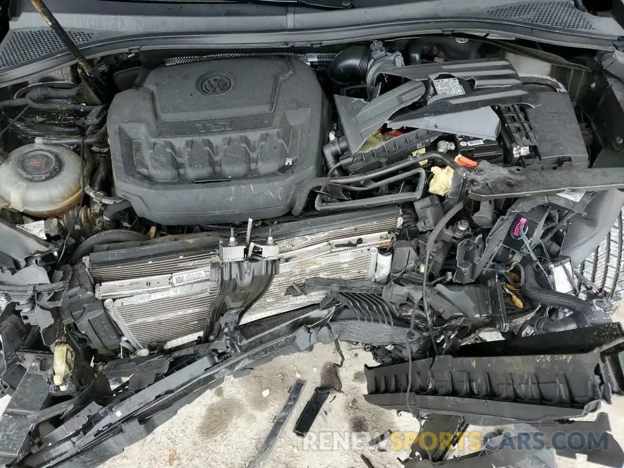 12 Photograph of a damaged car 3VV1B7AX2NM110802 VOLKSWAGEN TIGUAN 2022