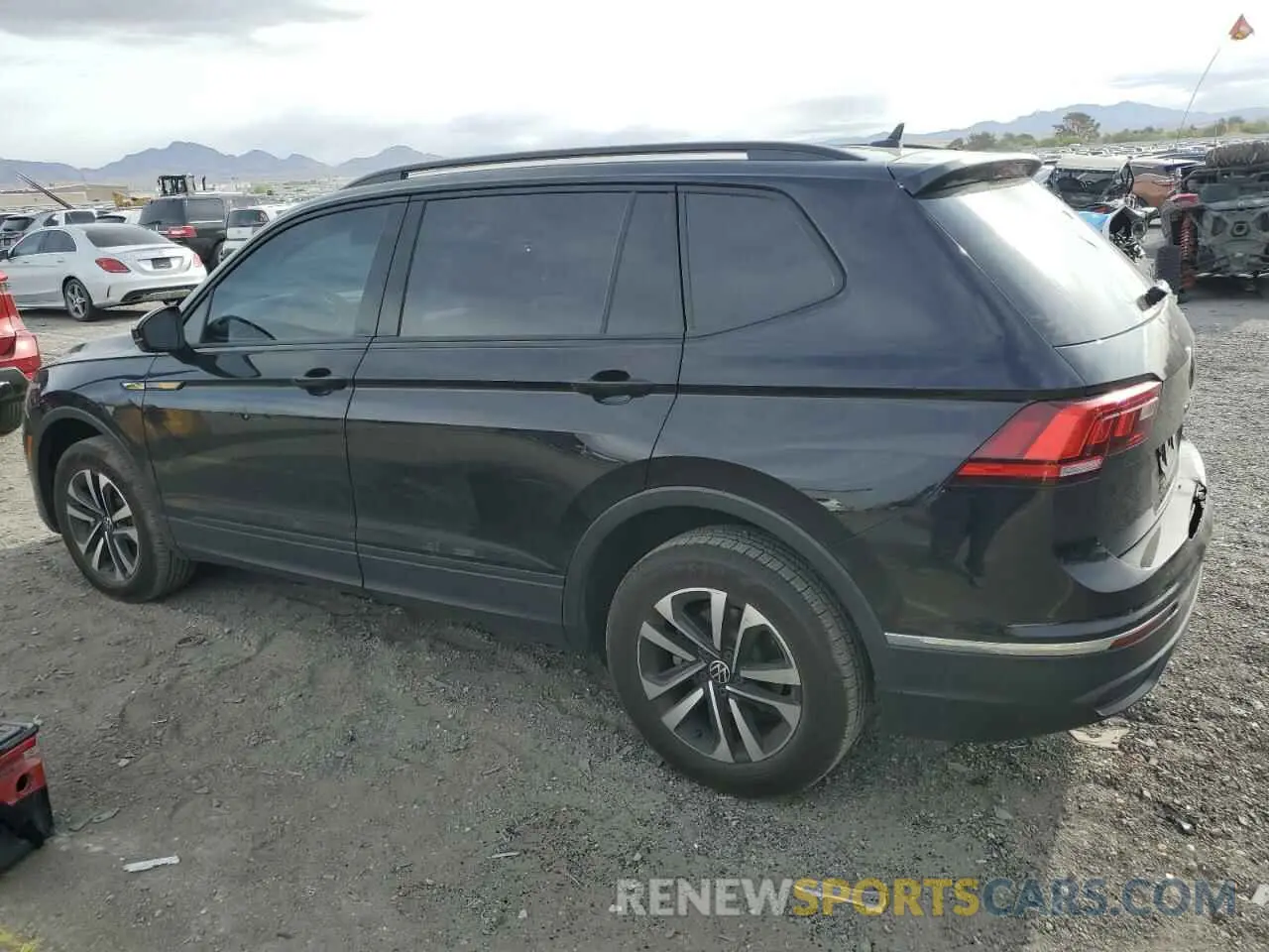 2 Photograph of a damaged car 3VV1B7AX3NM152153 VOLKSWAGEN TIGUAN 2022