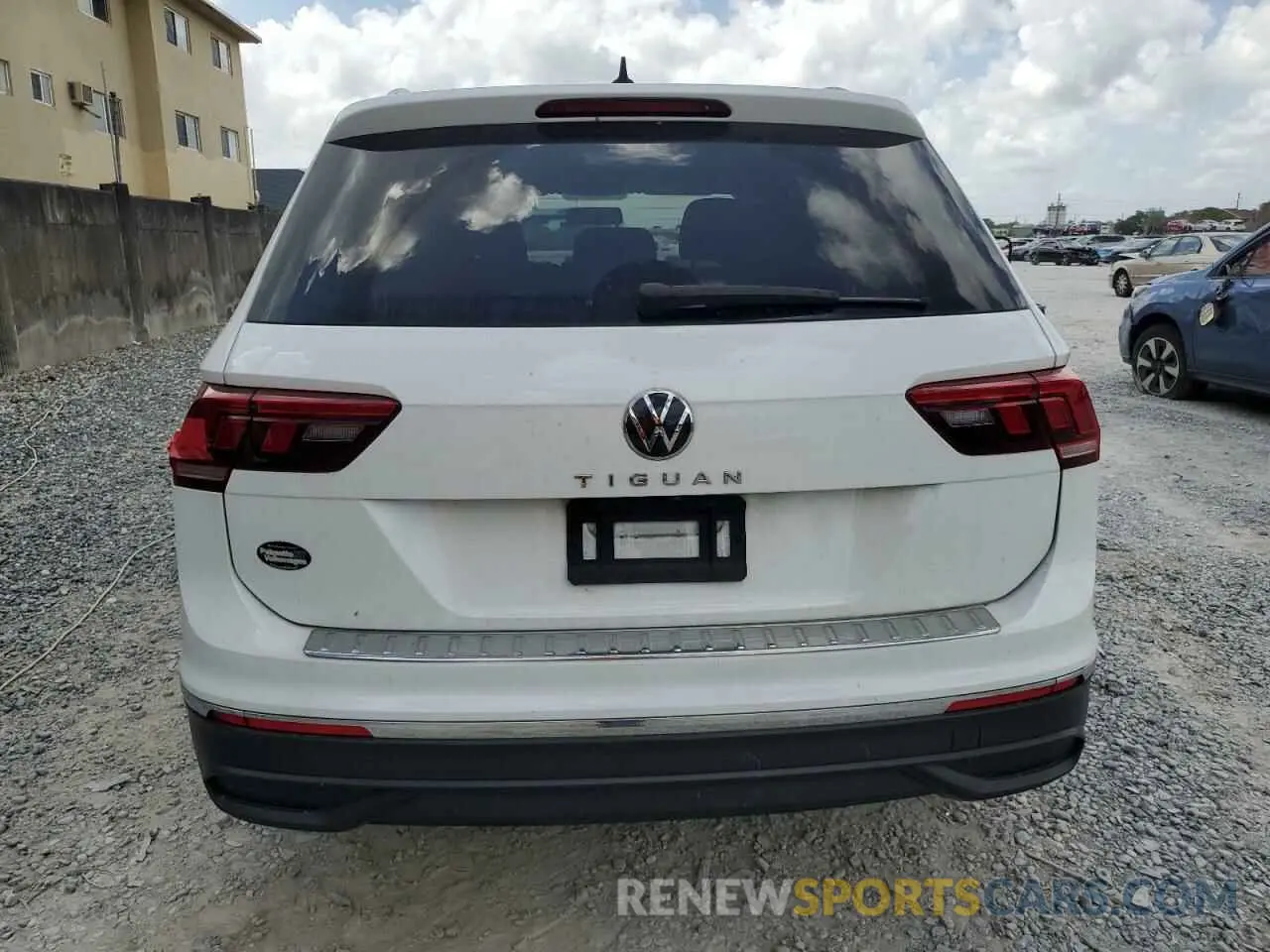 6 Фотография поврежденного автомобиля 3VV1B7AX5NM143020 VOLKSWAGEN TIGUAN 2022