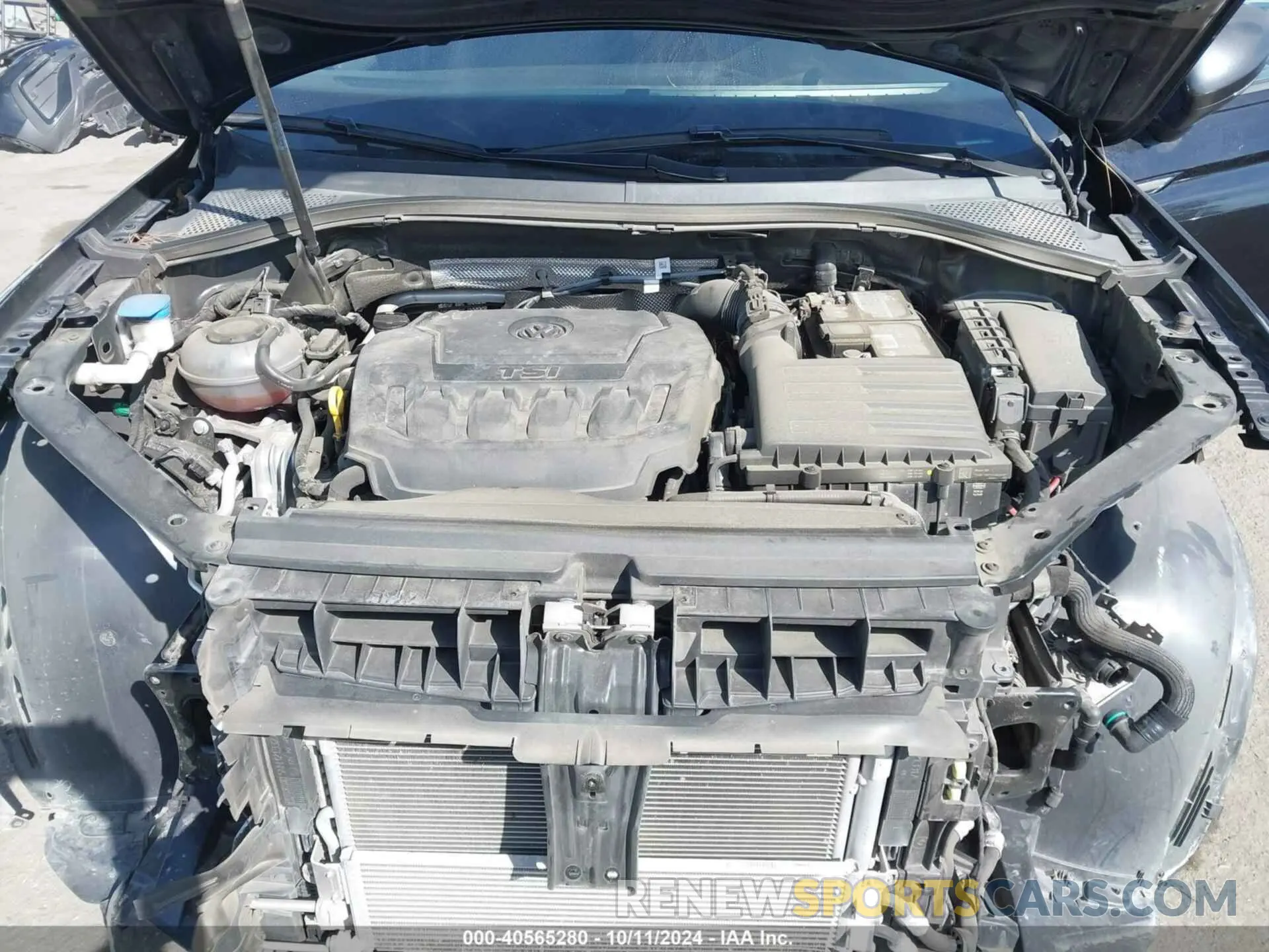 10 Photograph of a damaged car 3VV1B7AX9NM119626 VOLKSWAGEN TIGUAN 2022
