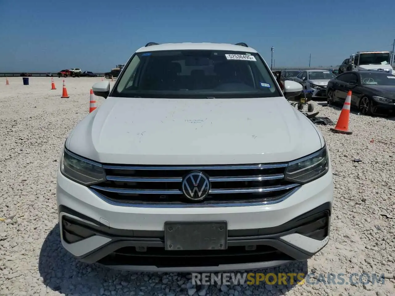 5 Photograph of a damaged car 3VV1B7AXXNM011256 VOLKSWAGEN TIGUAN 2022