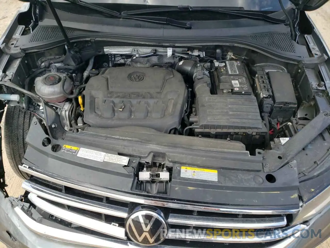 12 Фотография поврежденного автомобиля 3VV2B7AX0NM172736 VOLKSWAGEN TIGUAN 2022