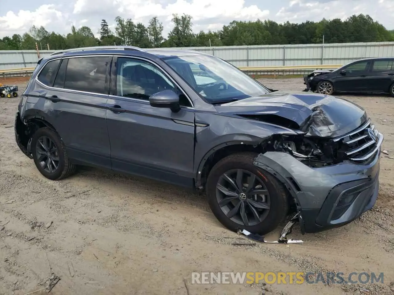 4 Фотография поврежденного автомобиля 3VV2B7AX0NM172736 VOLKSWAGEN TIGUAN 2022