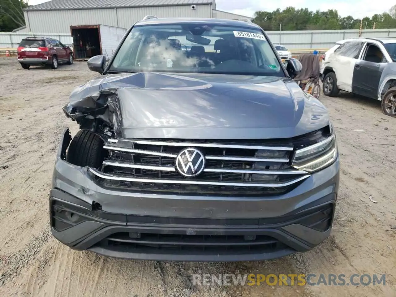 5 Фотография поврежденного автомобиля 3VV2B7AX0NM172736 VOLKSWAGEN TIGUAN 2022