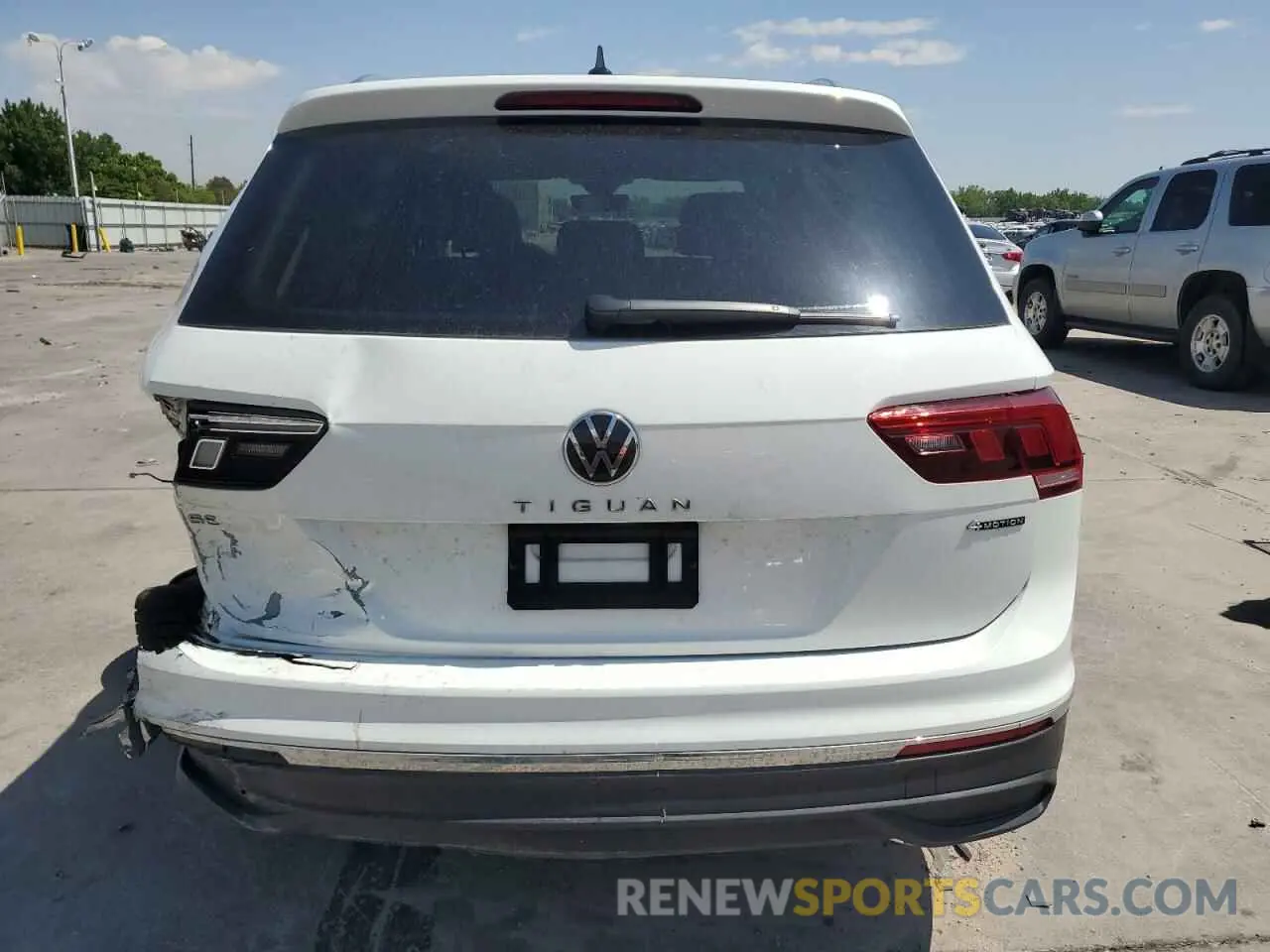 6 Photograph of a damaged car 3VV2B7AX3NM019929 VOLKSWAGEN TIGUAN 2022