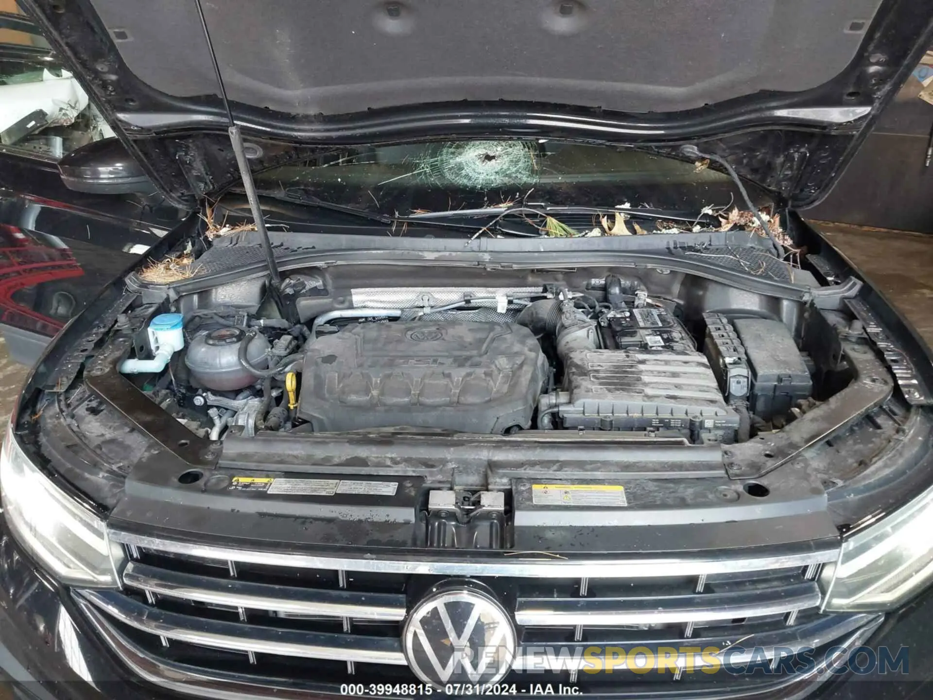10 Фотография поврежденного автомобиля 3VV2B7AX6NM073743 VOLKSWAGEN TIGUAN 2022